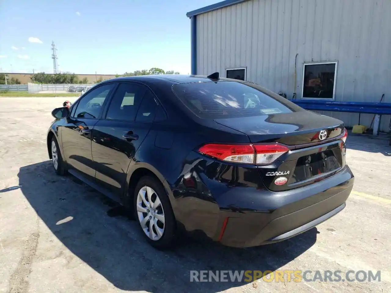 3 Photograph of a damaged car JTDEPMAE2NJ223855 TOYOTA COROLLA 2022