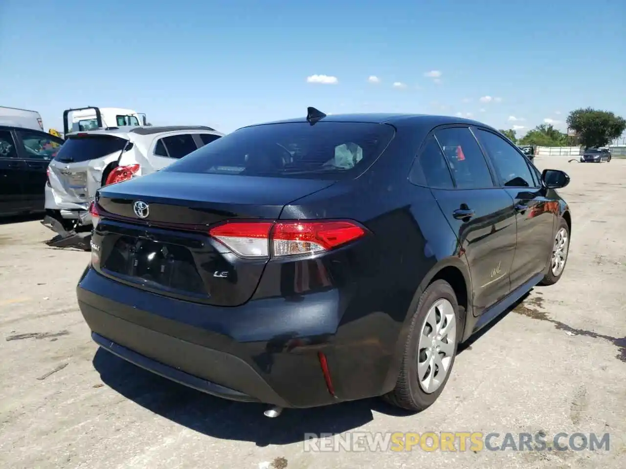 4 Photograph of a damaged car JTDEPMAE2NJ223855 TOYOTA COROLLA 2022