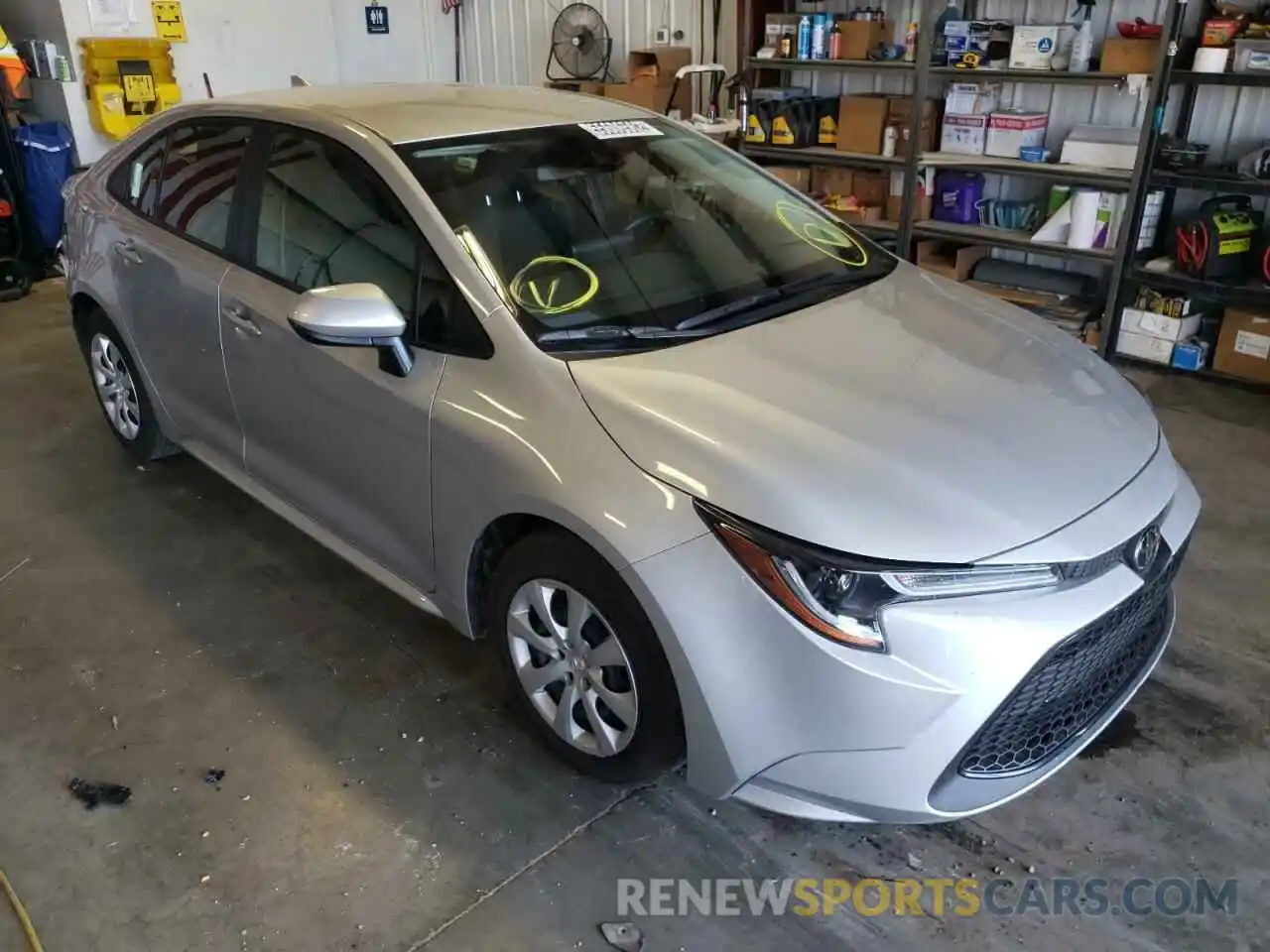 1 Photograph of a damaged car JTDEPMAE2NJ223905 TOYOTA COROLLA 2022