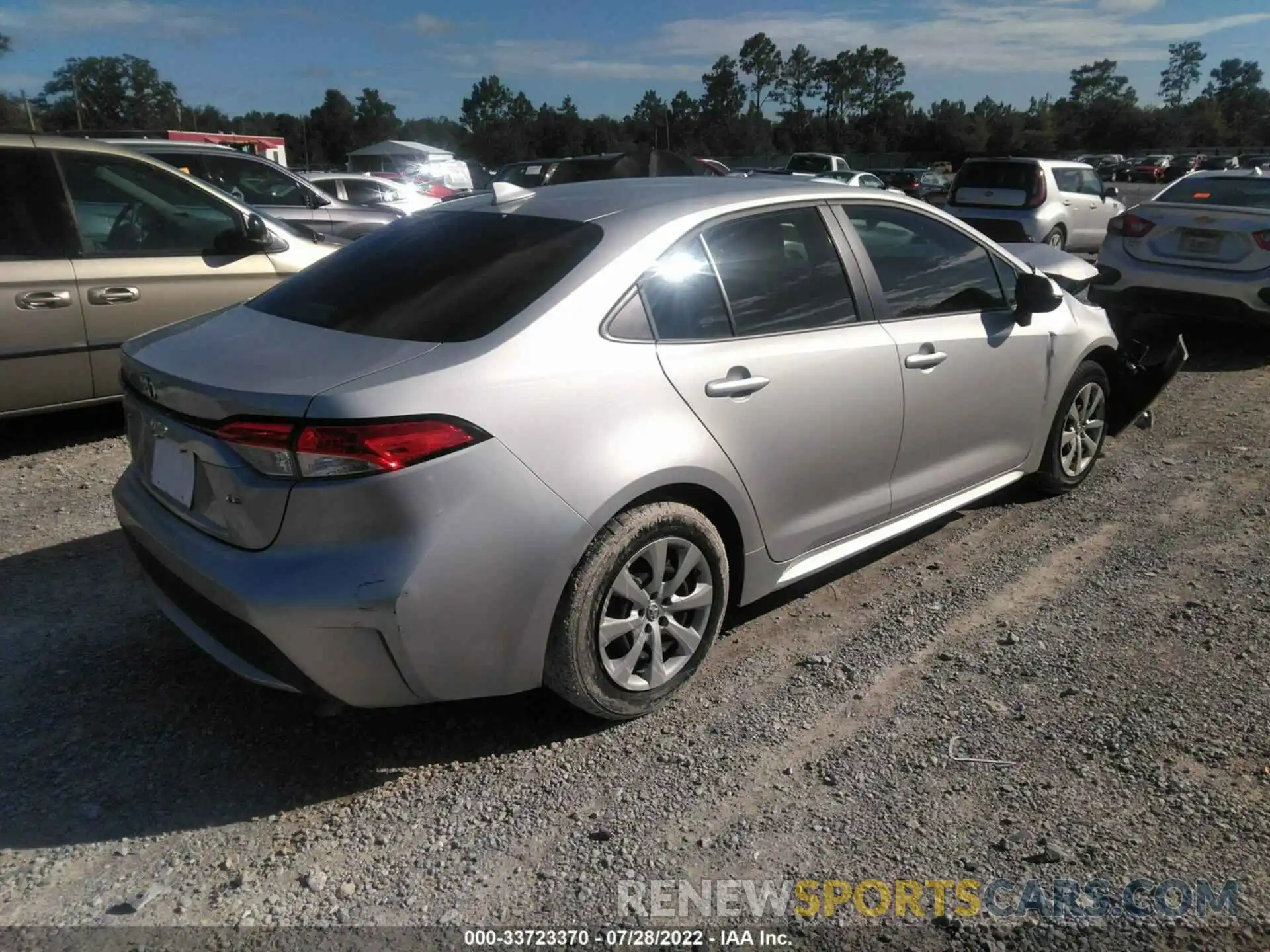 4 Photograph of a damaged car JTDEPMAE3N3003757 TOYOTA COROLLA 2022