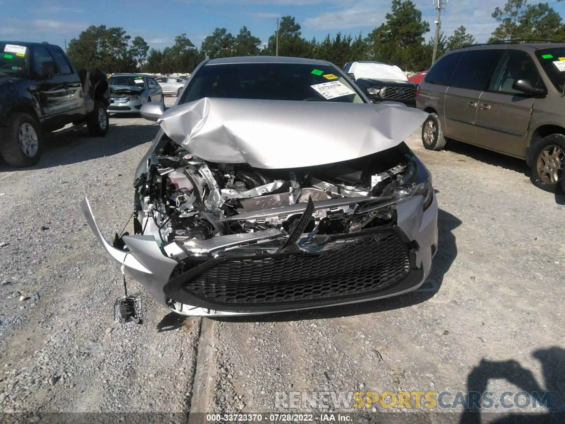 6 Photograph of a damaged car JTDEPMAE3N3003757 TOYOTA COROLLA 2022