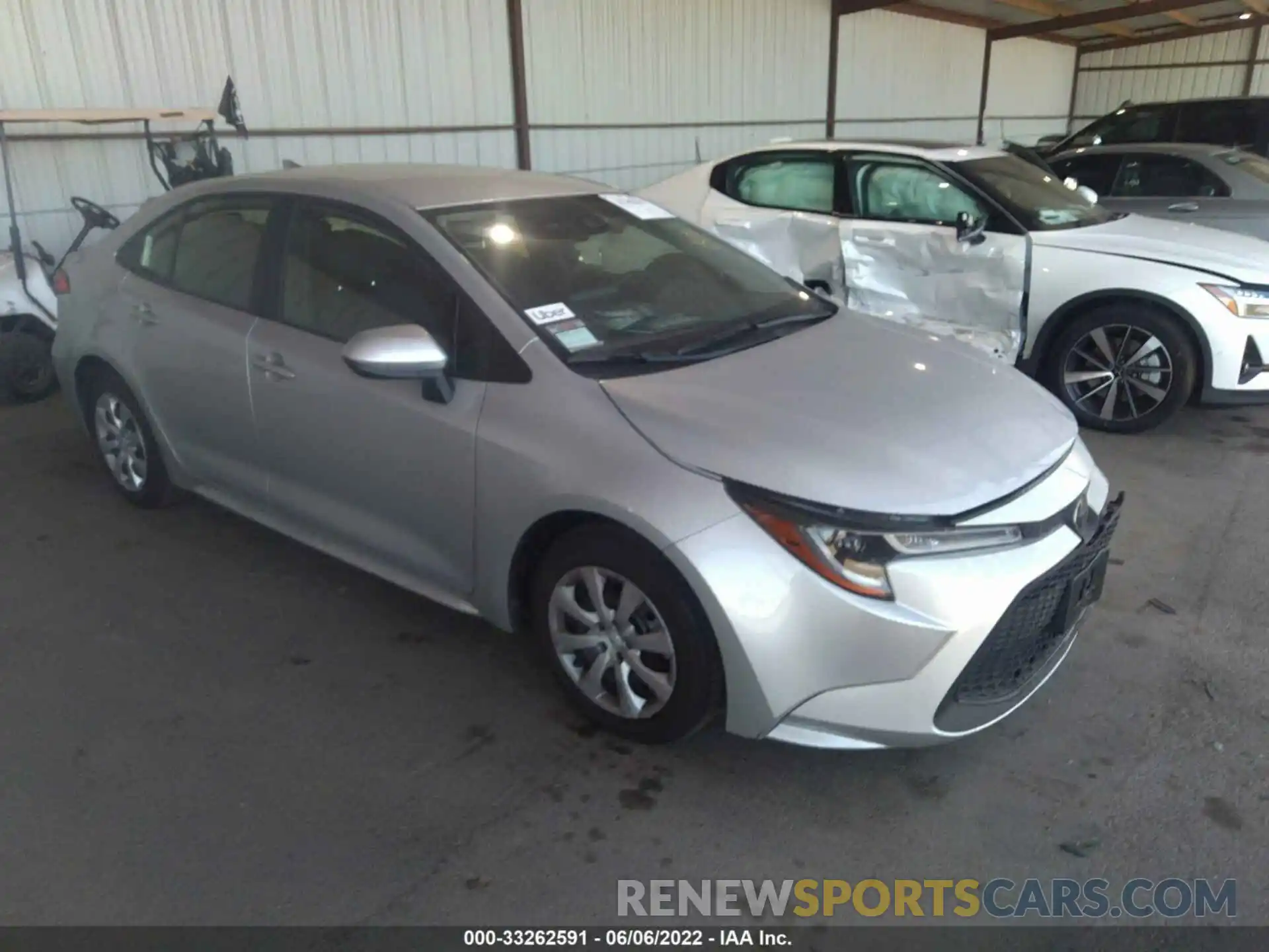 1 Photograph of a damaged car JTDEPMAE3N3005329 TOYOTA COROLLA 2022