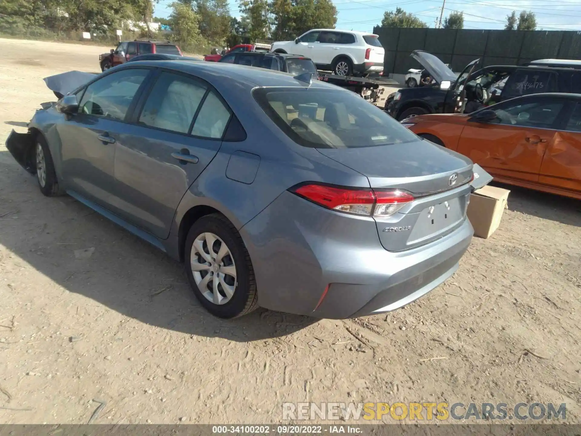 3 Photograph of a damaged car JTDEPMAE3N3008974 TOYOTA COROLLA 2022