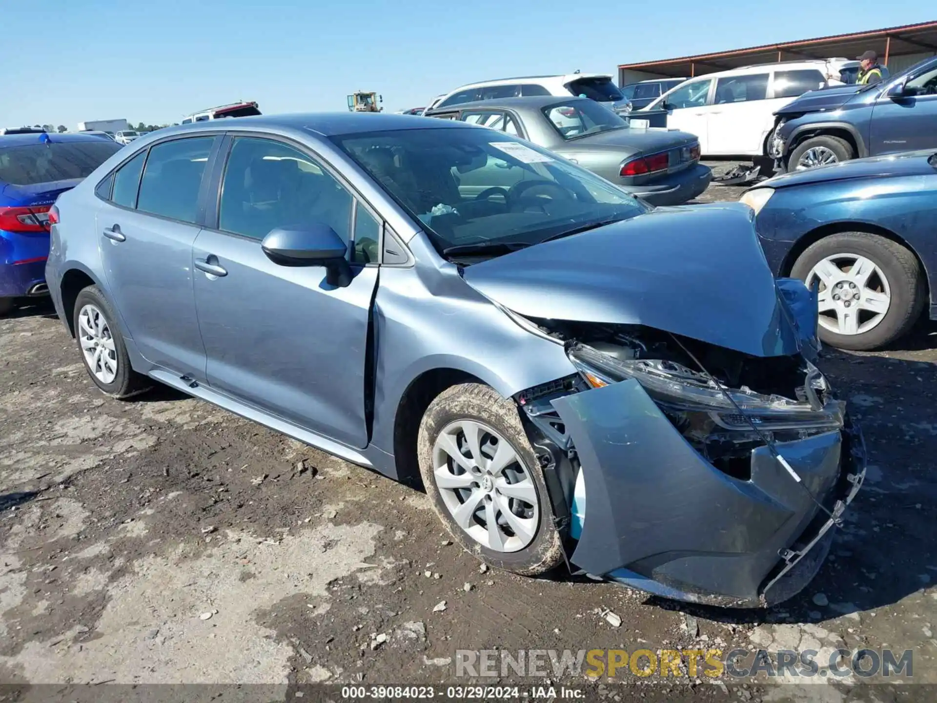 1 Photograph of a damaged car JTDEPMAE3N3016606 TOYOTA COROLLA 2022