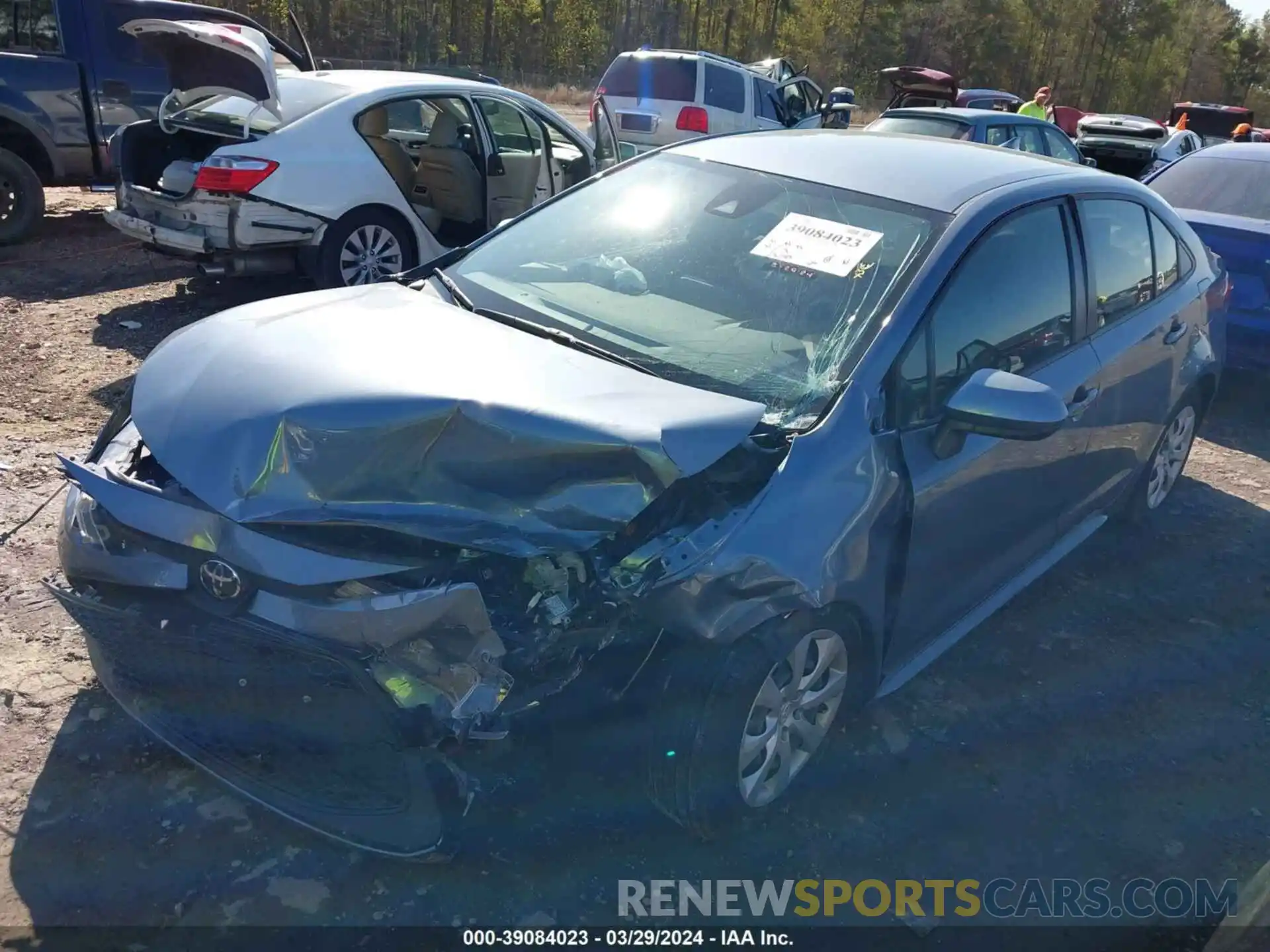 2 Photograph of a damaged car JTDEPMAE3N3016606 TOYOTA COROLLA 2022