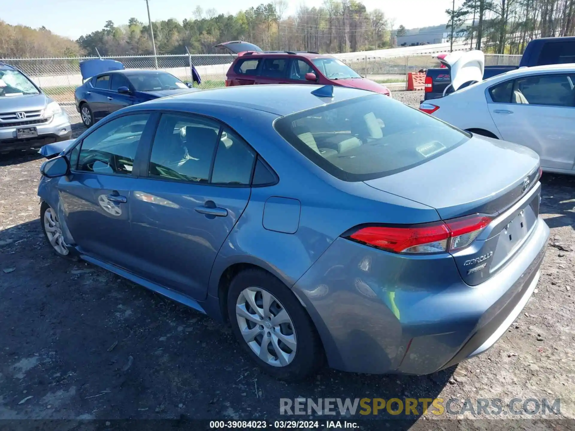 3 Photograph of a damaged car JTDEPMAE3N3016606 TOYOTA COROLLA 2022