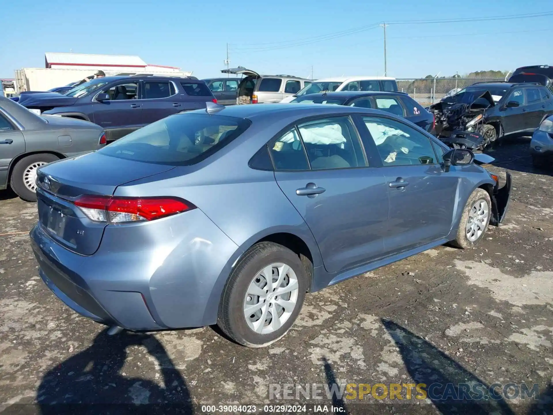 4 Photograph of a damaged car JTDEPMAE3N3016606 TOYOTA COROLLA 2022