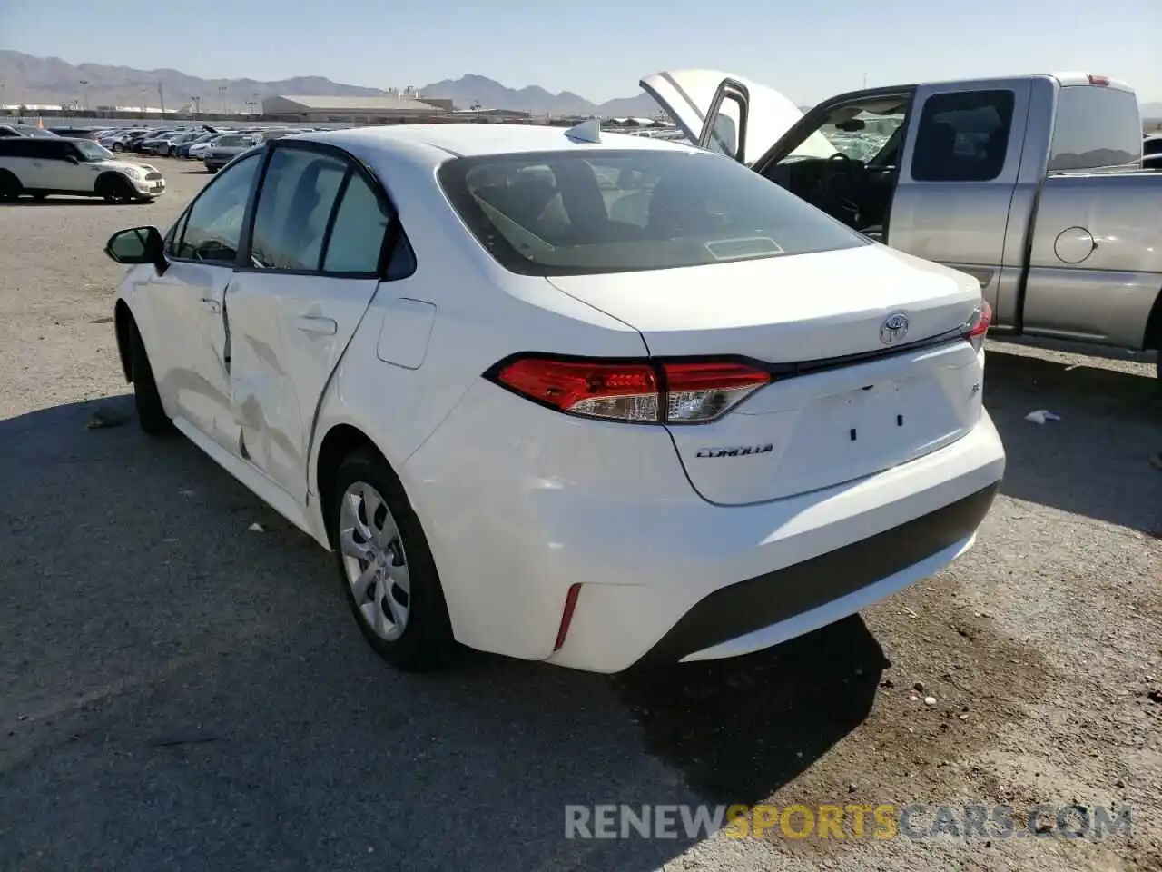 3 Photograph of a damaged car JTDEPMAE3N3019568 TOYOTA COROLLA 2022