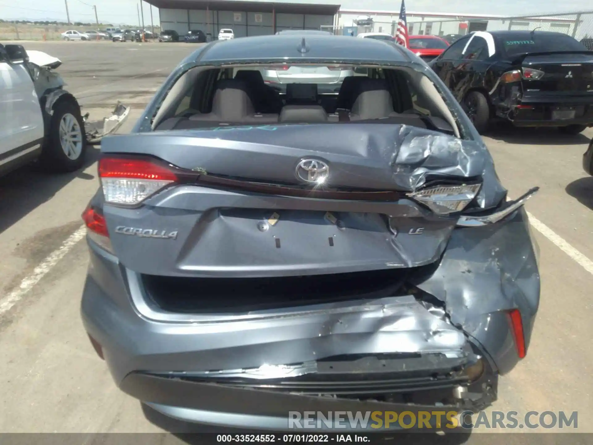 6 Photograph of a damaged car JTDEPMAE3N3019716 TOYOTA COROLLA 2022