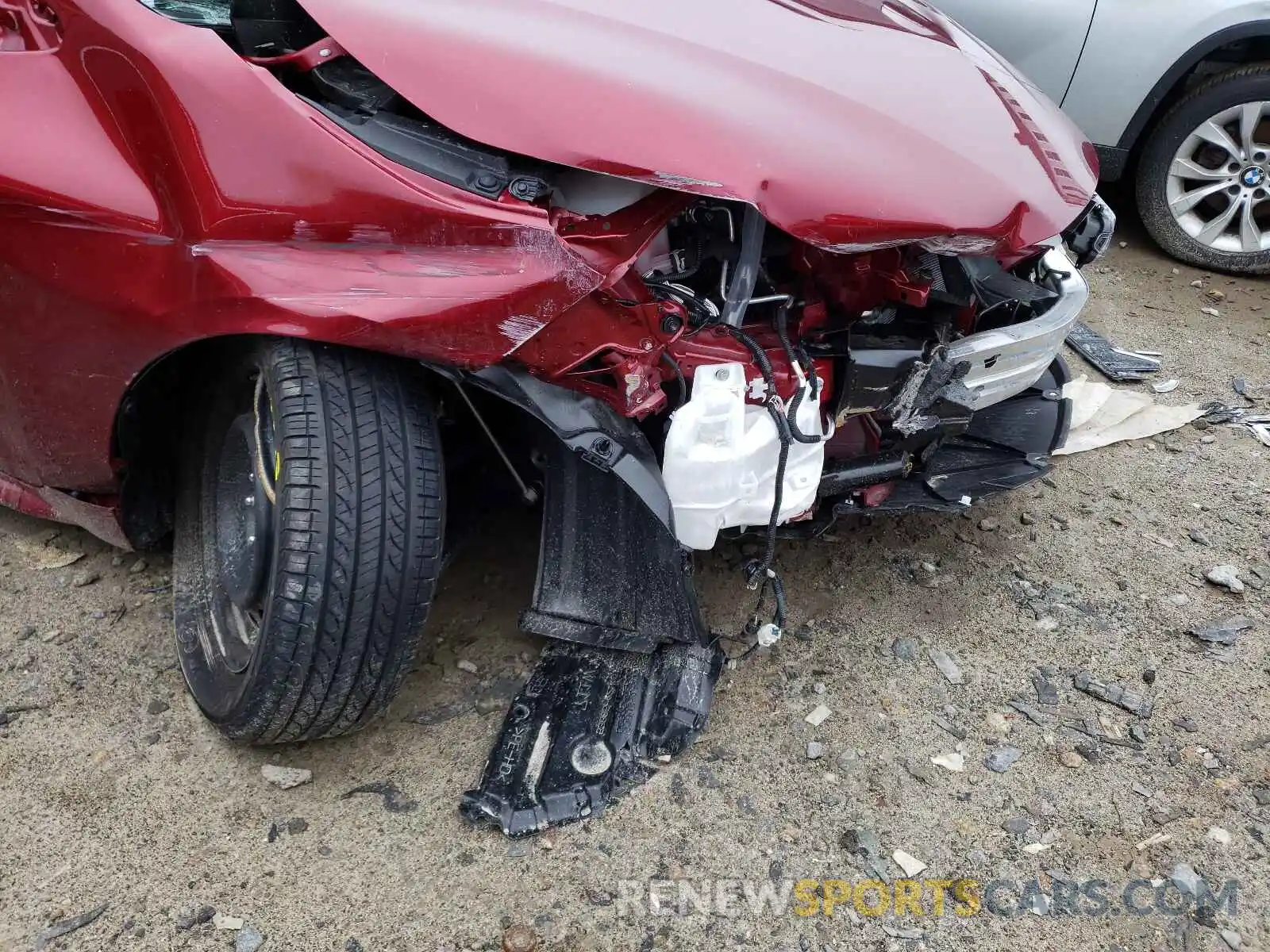 9 Photograph of a damaged car JTDEPMAE3NJ192454 TOYOTA COROLLA 2022