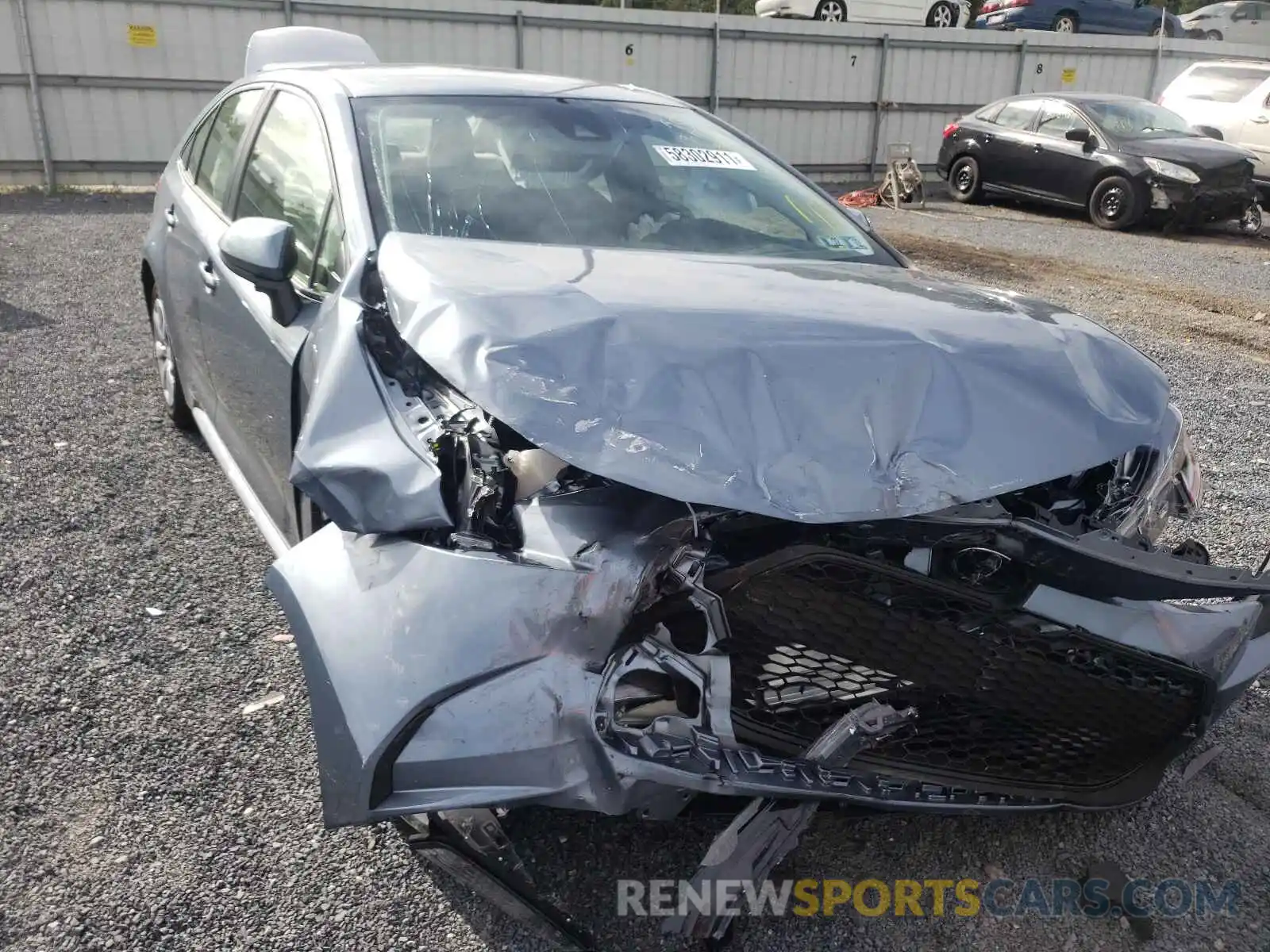 1 Photograph of a damaged car JTDEPMAE3NJ192874 TOYOTA COROLLA 2022