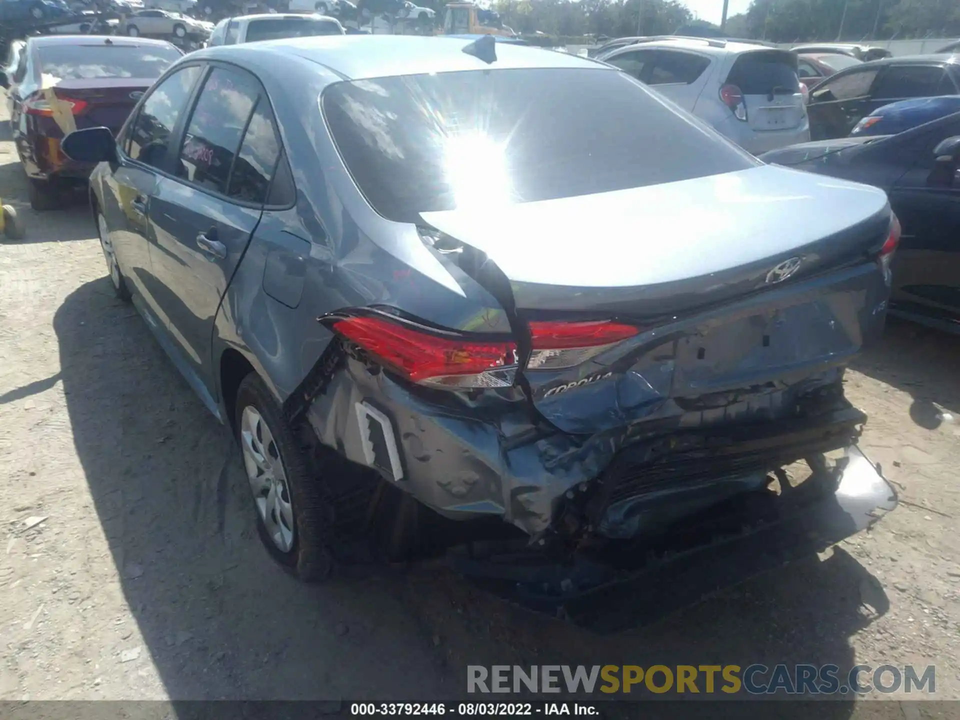 6 Photograph of a damaged car JTDEPMAE3NJ193944 TOYOTA COROLLA 2022