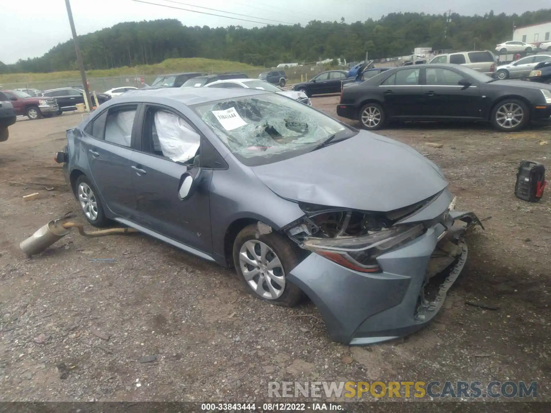 1 Photograph of a damaged car JTDEPMAE3NJ195113 TOYOTA COROLLA 2022