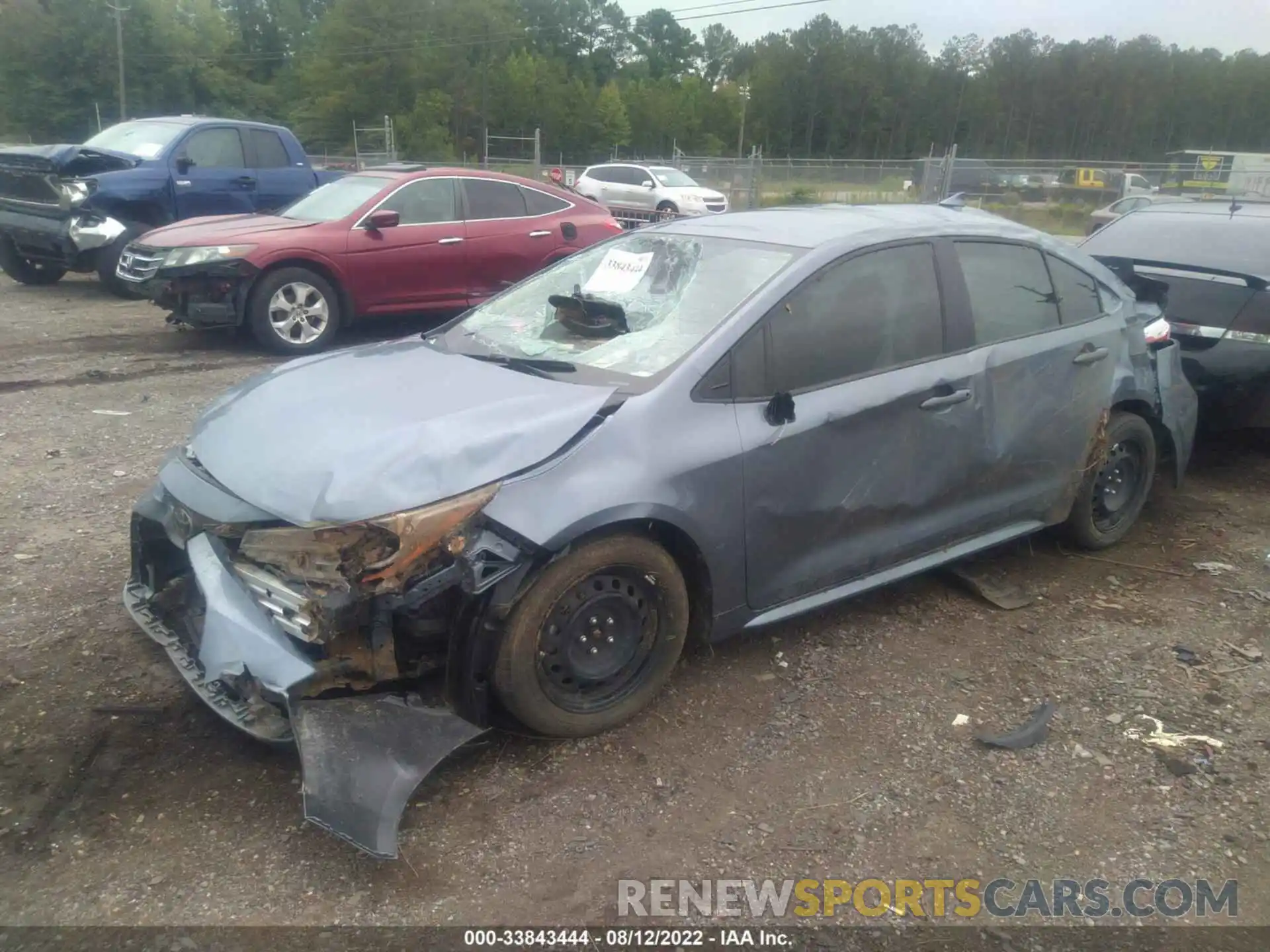 2 Photograph of a damaged car JTDEPMAE3NJ195113 TOYOTA COROLLA 2022