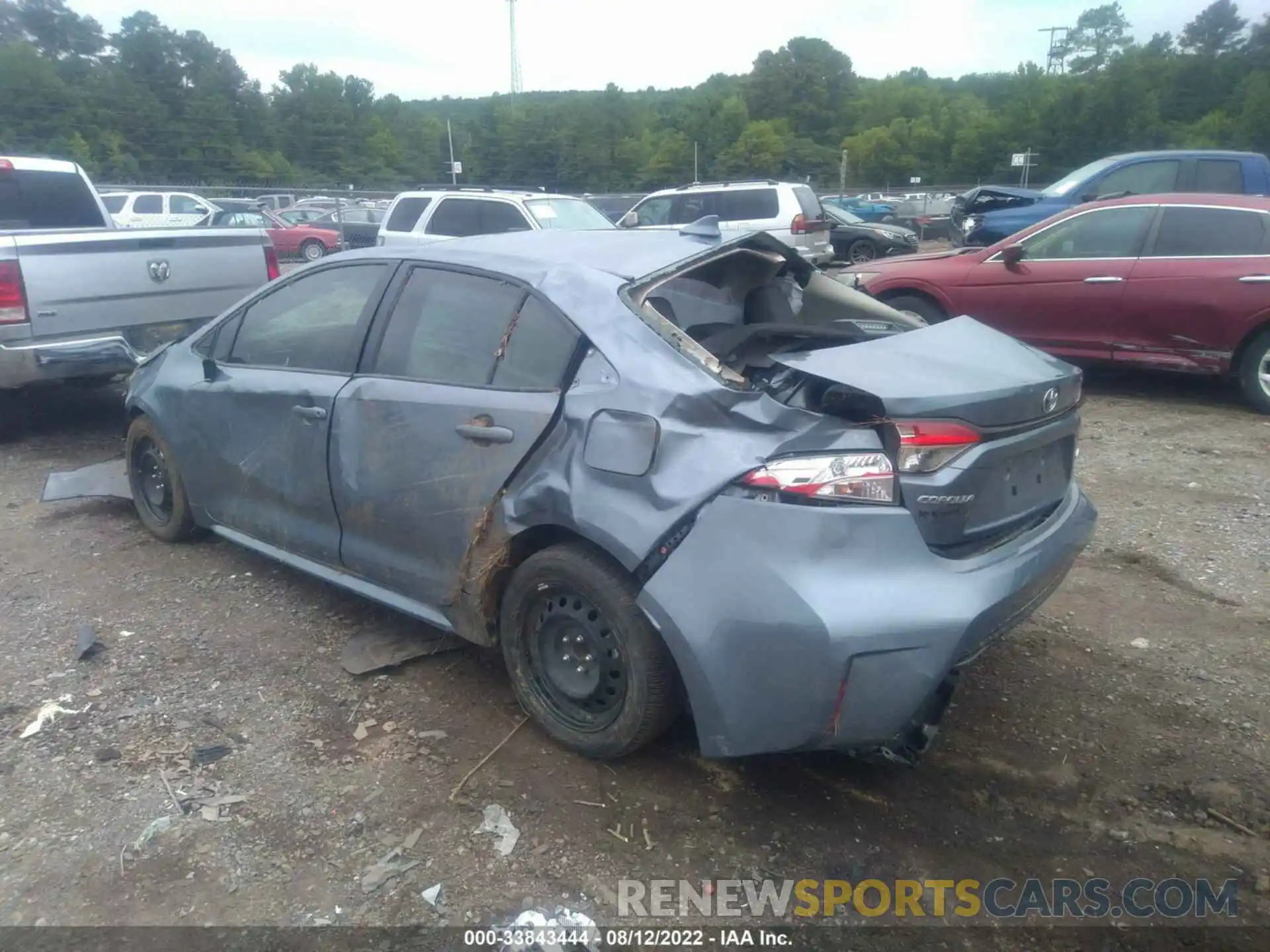 3 Photograph of a damaged car JTDEPMAE3NJ195113 TOYOTA COROLLA 2022