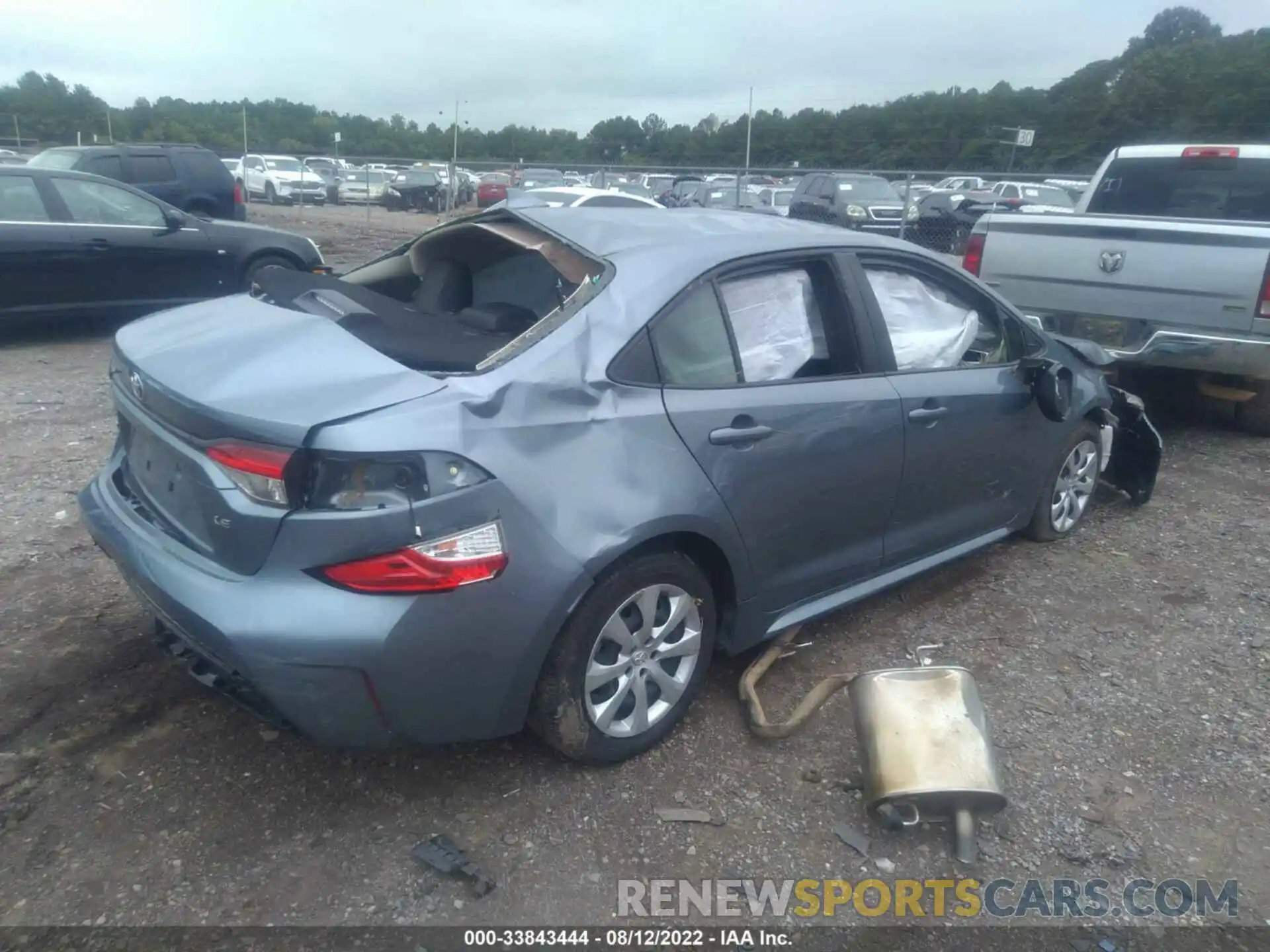 4 Photograph of a damaged car JTDEPMAE3NJ195113 TOYOTA COROLLA 2022