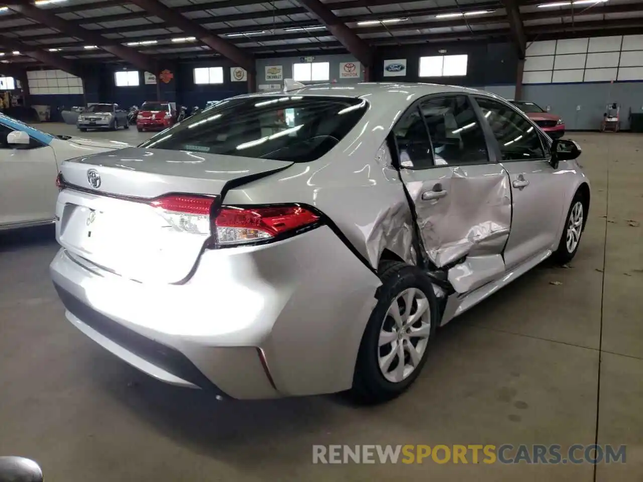 4 Photograph of a damaged car JTDEPMAE3NJ198951 TOYOTA COROLLA 2022