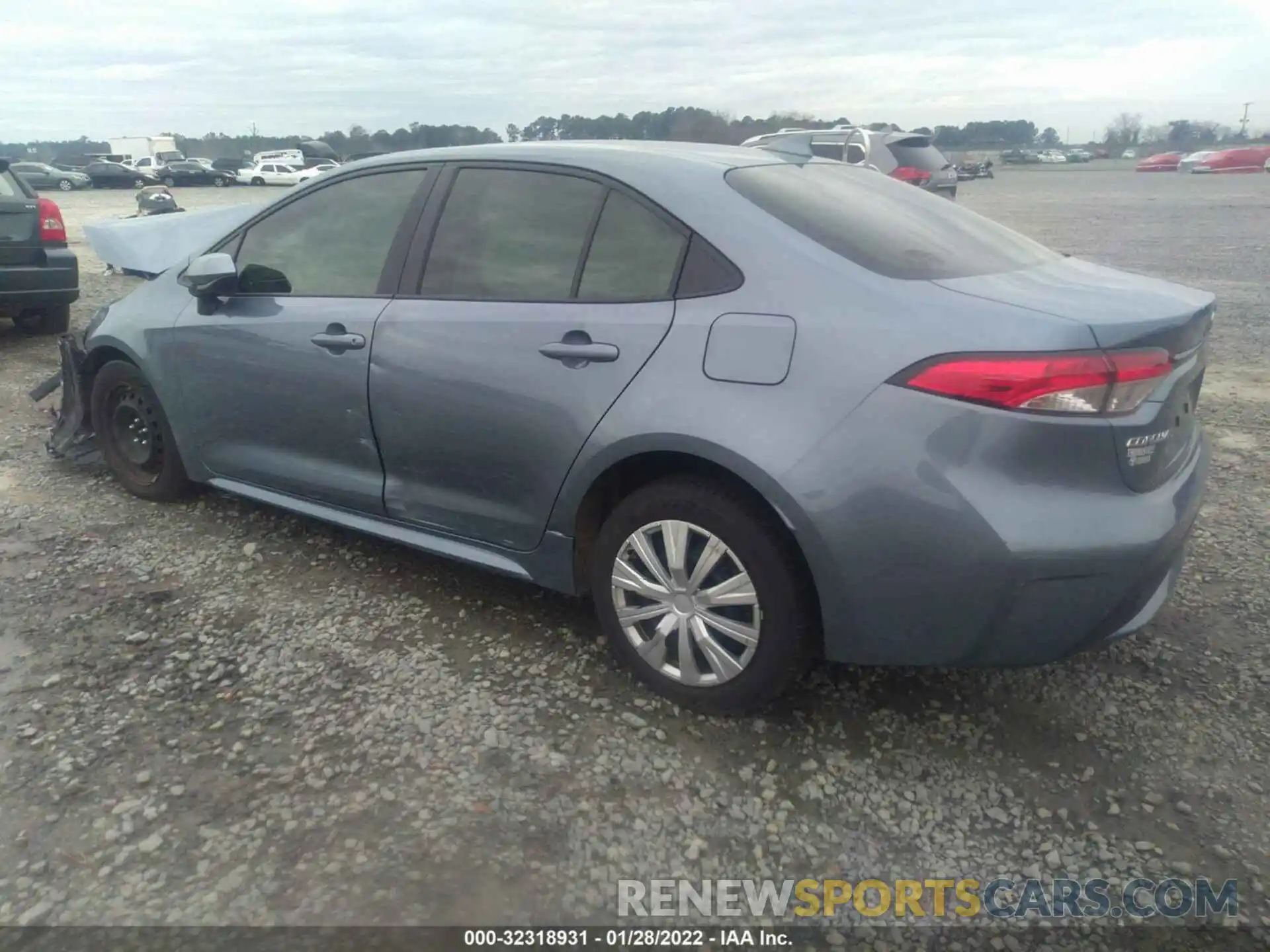 3 Photograph of a damaged car JTDEPMAE3NJ199209 TOYOTA COROLLA 2022