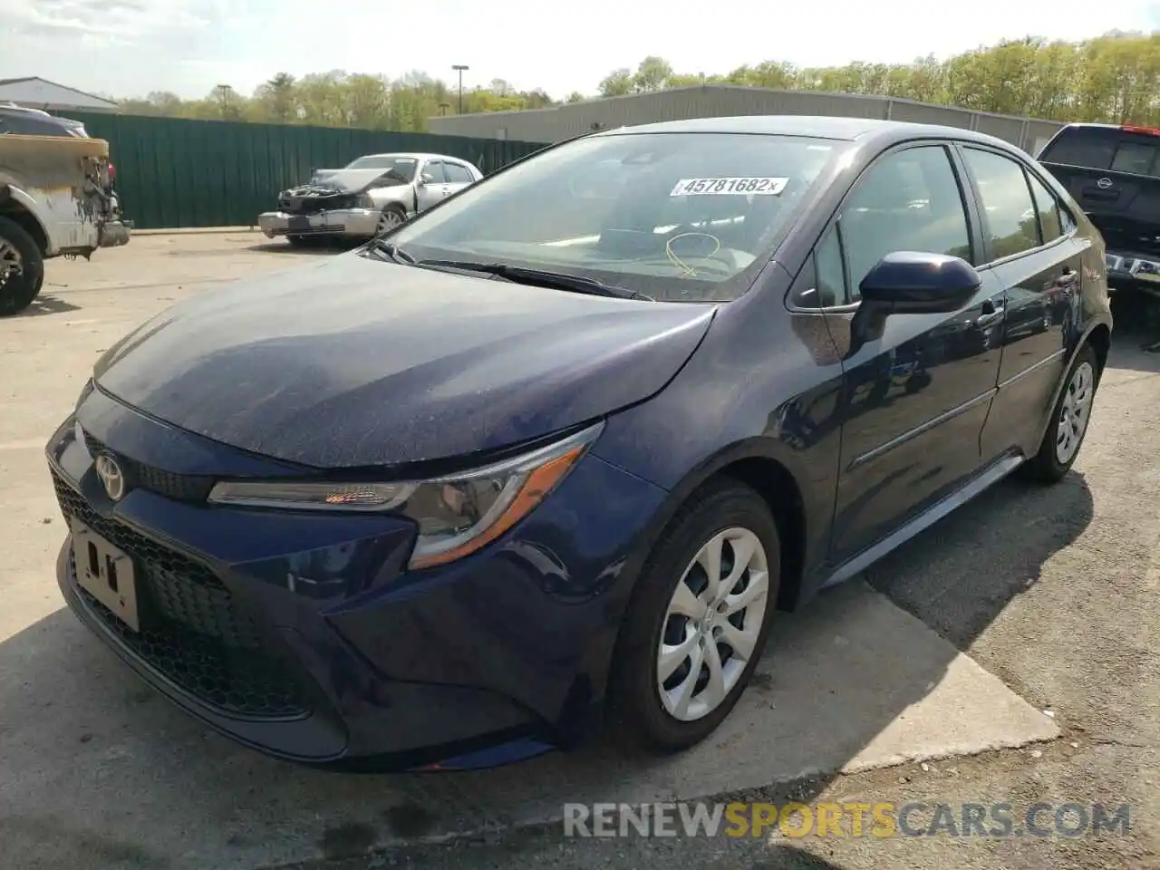 2 Photograph of a damaged car JTDEPMAE3NJ199386 TOYOTA COROLLA 2022