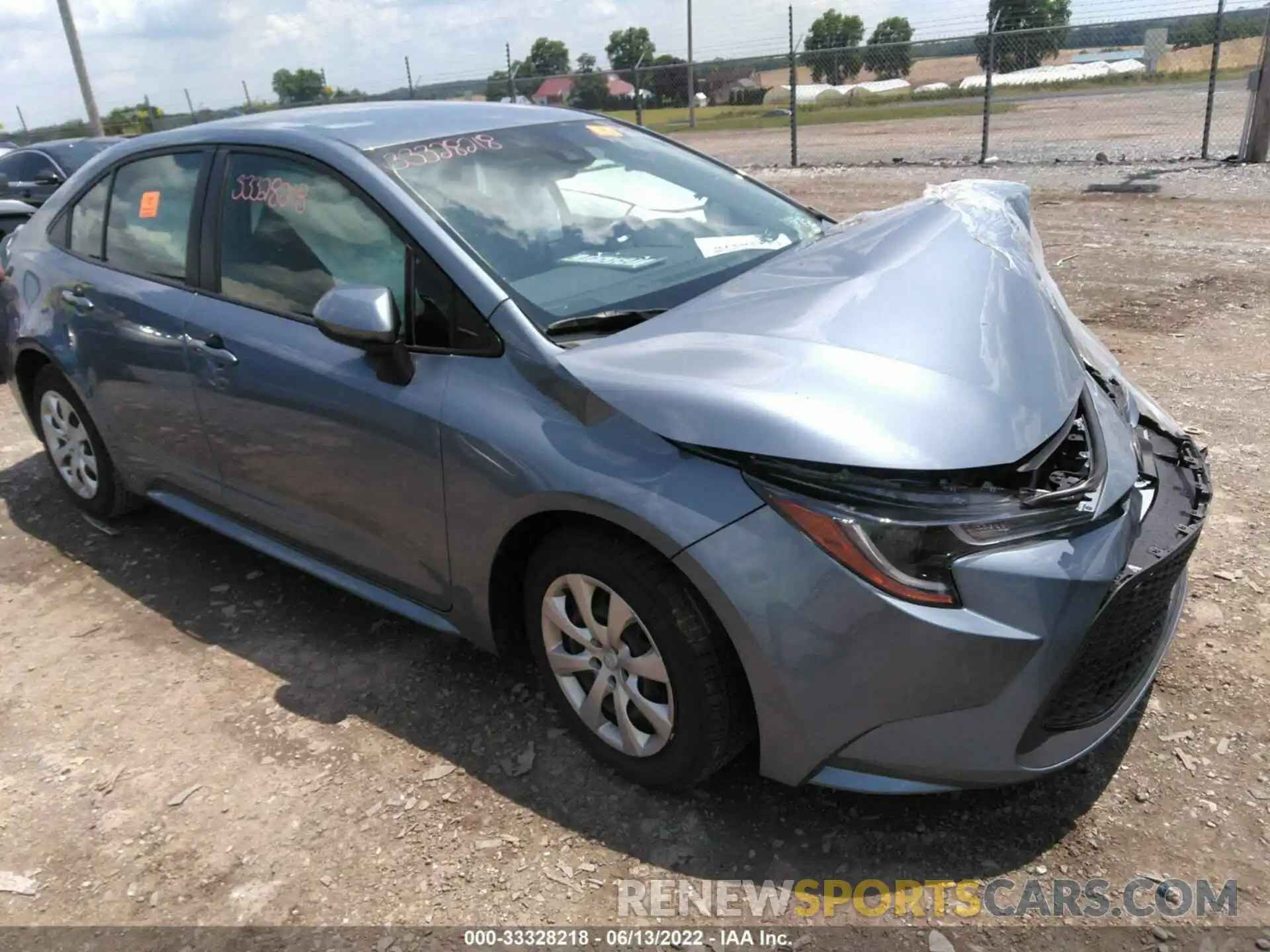 1 Photograph of a damaged car JTDEPMAE3NJ204523 TOYOTA COROLLA 2022