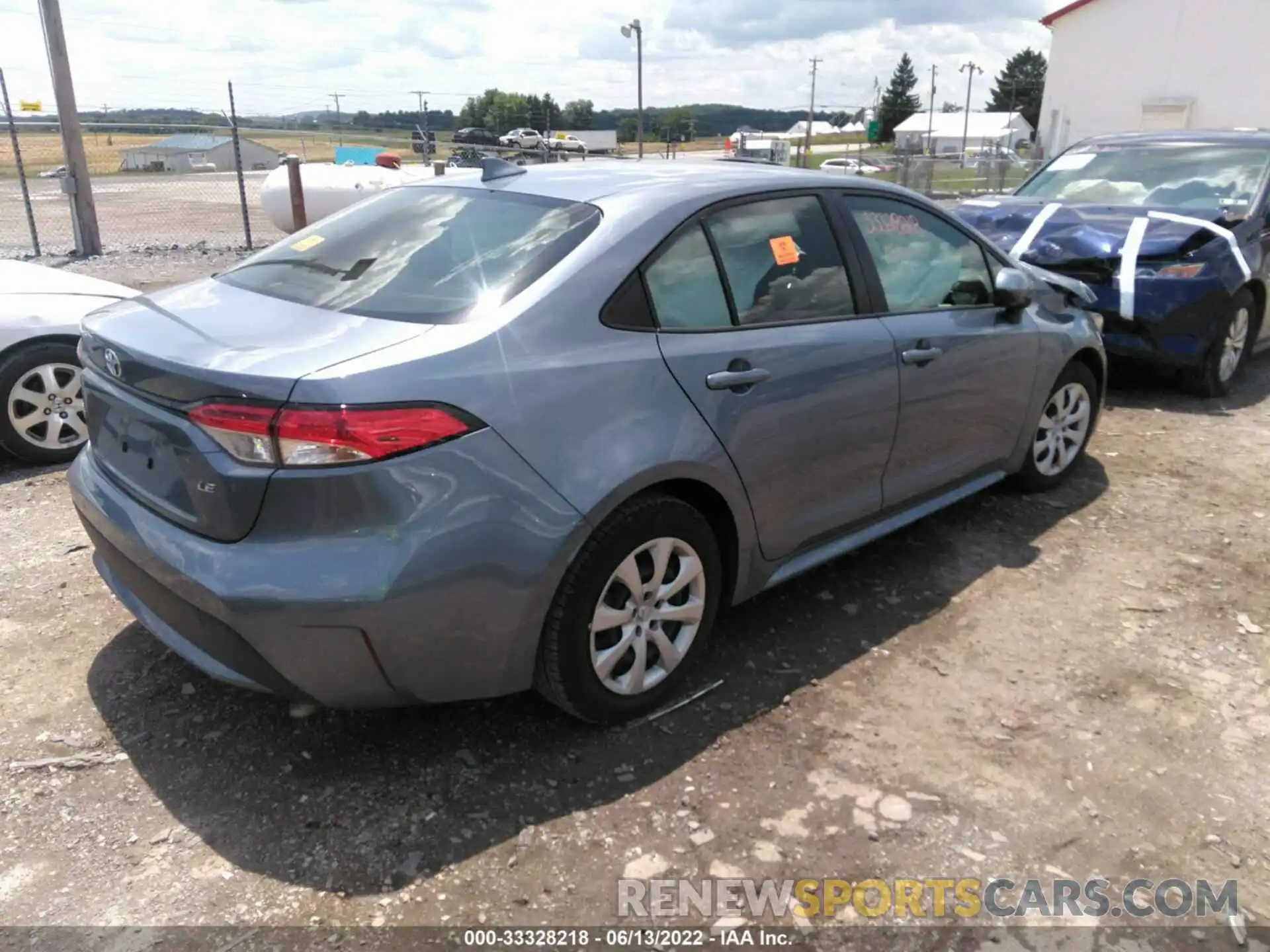 4 Photograph of a damaged car JTDEPMAE3NJ204523 TOYOTA COROLLA 2022