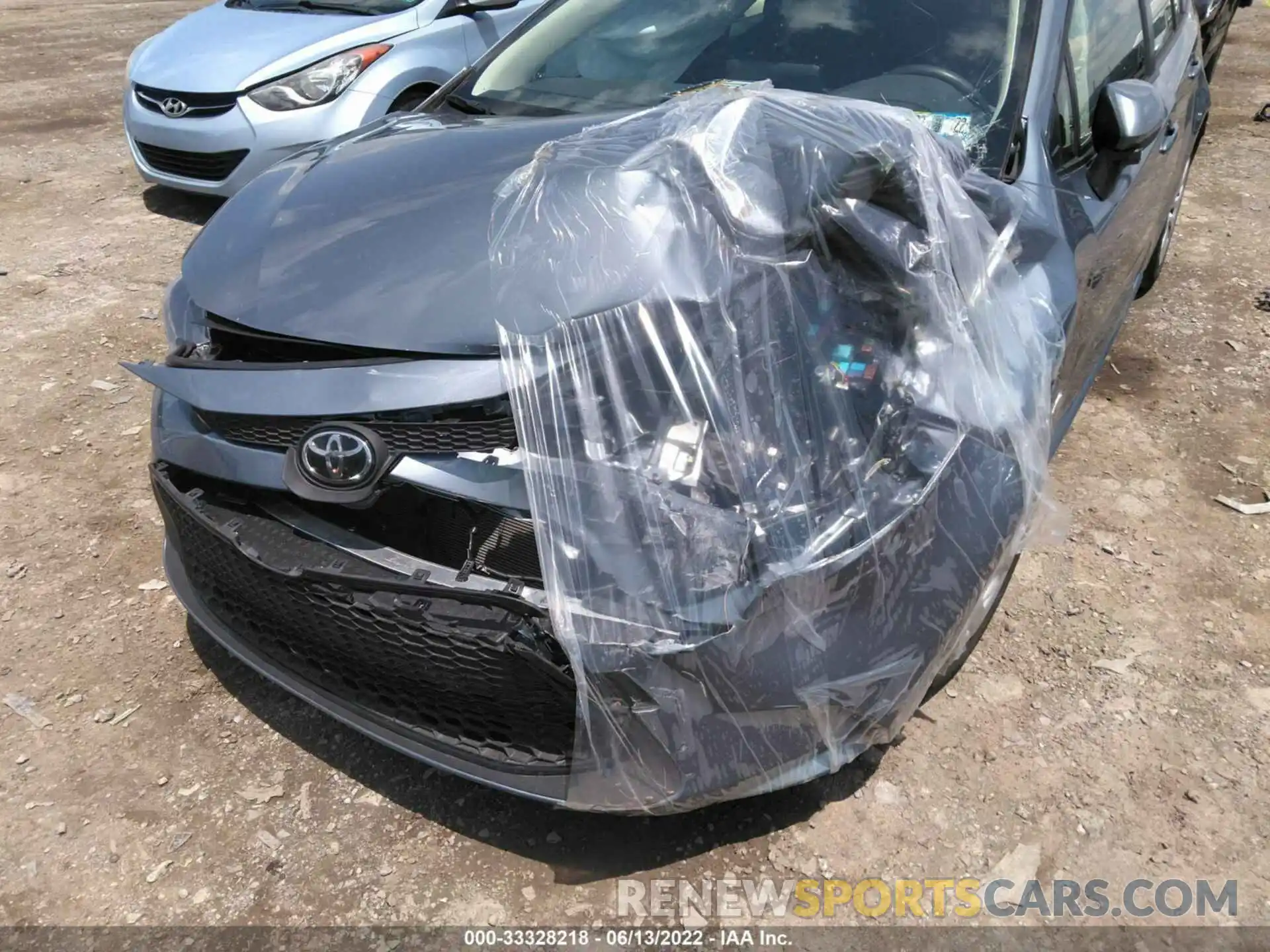 6 Photograph of a damaged car JTDEPMAE3NJ204523 TOYOTA COROLLA 2022