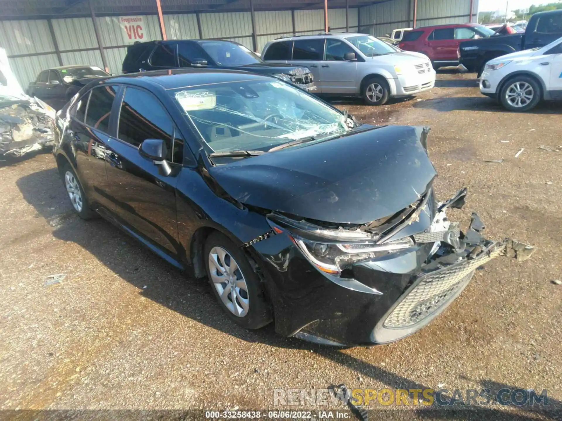 1 Photograph of a damaged car JTDEPMAE3NJ204828 TOYOTA COROLLA 2022