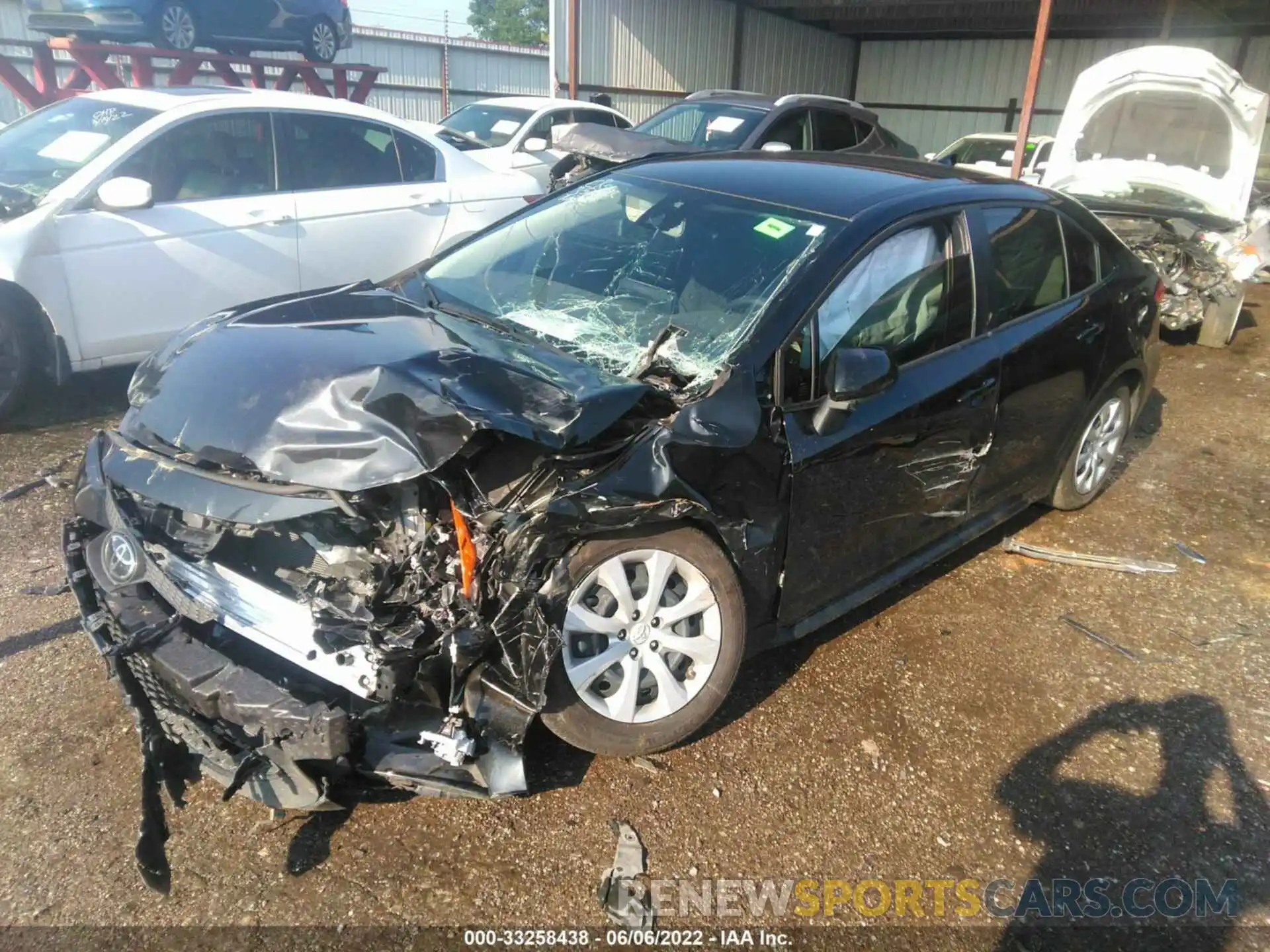 2 Photograph of a damaged car JTDEPMAE3NJ204828 TOYOTA COROLLA 2022