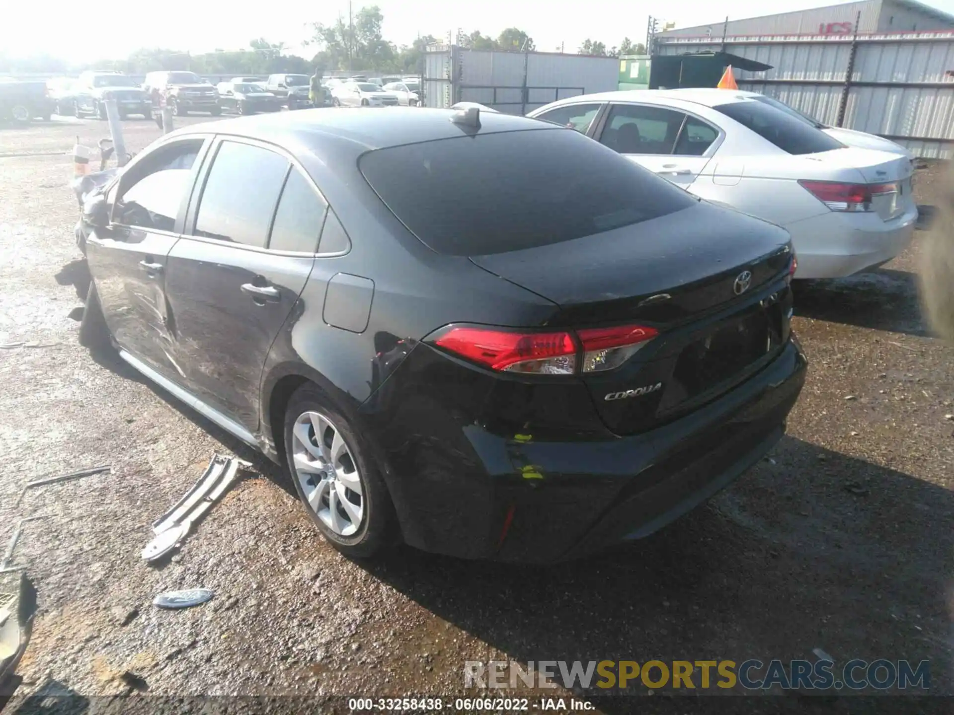 3 Photograph of a damaged car JTDEPMAE3NJ204828 TOYOTA COROLLA 2022