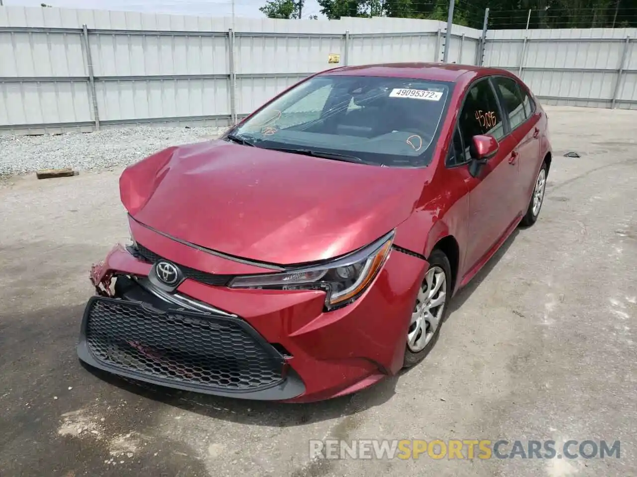 2 Photograph of a damaged car JTDEPMAE3NJ204957 TOYOTA COROLLA 2022