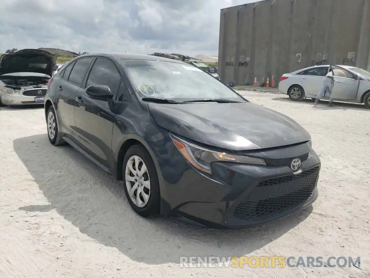 1 Photograph of a damaged car JTDEPMAE3NJ210483 TOYOTA COROLLA 2022