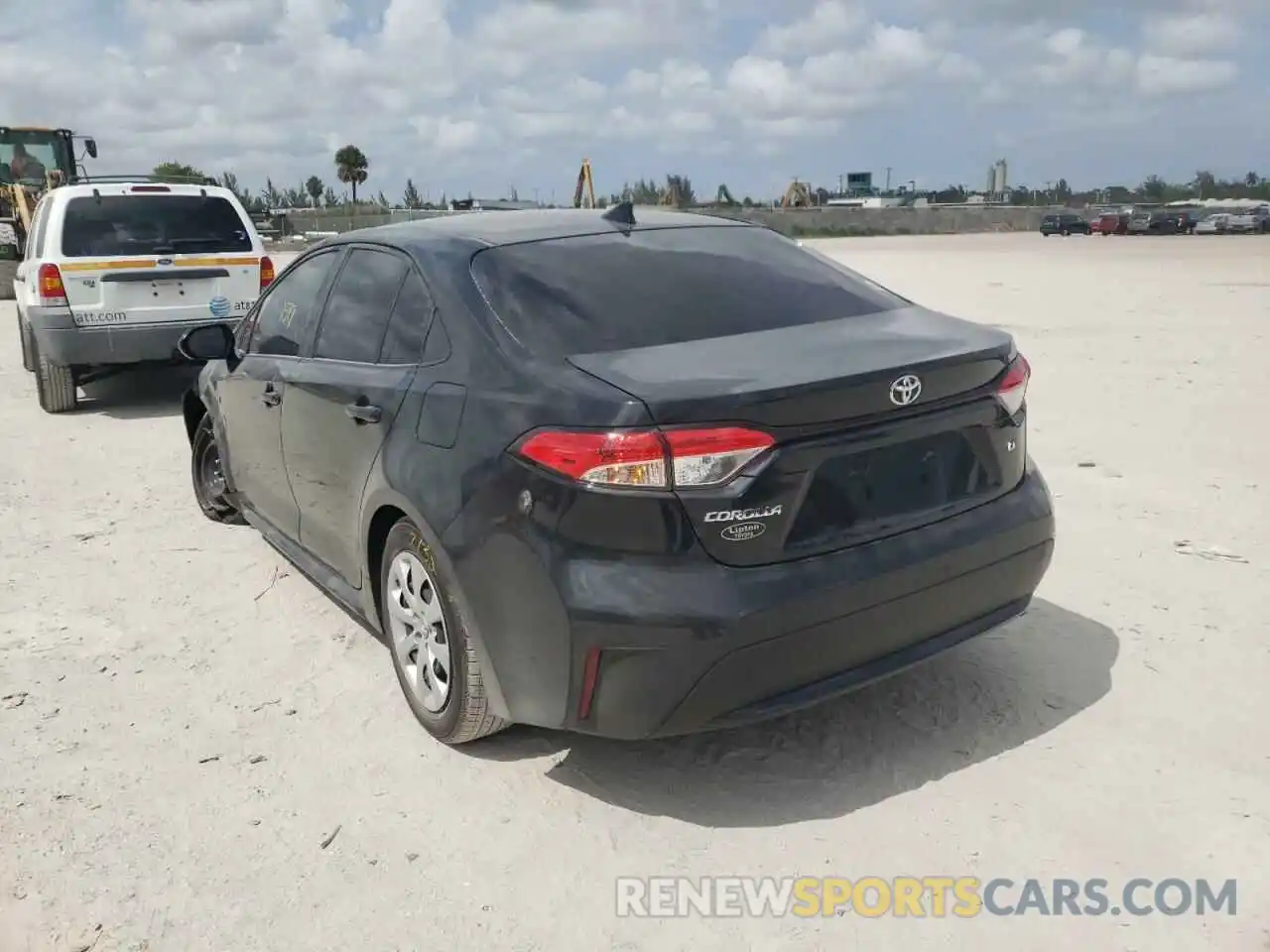 3 Photograph of a damaged car JTDEPMAE3NJ210483 TOYOTA COROLLA 2022