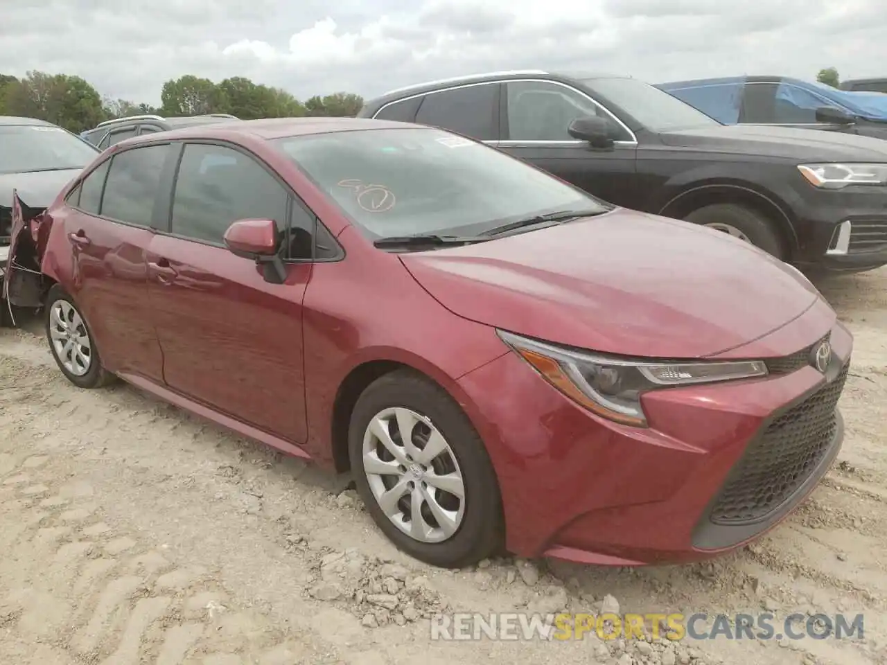 1 Photograph of a damaged car JTDEPMAE3NJ212220 TOYOTA COROLLA 2022