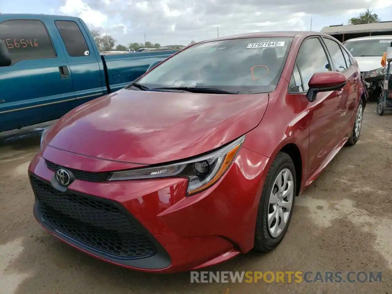 2 Photograph of a damaged car JTDEPMAE3NJ212220 TOYOTA COROLLA 2022