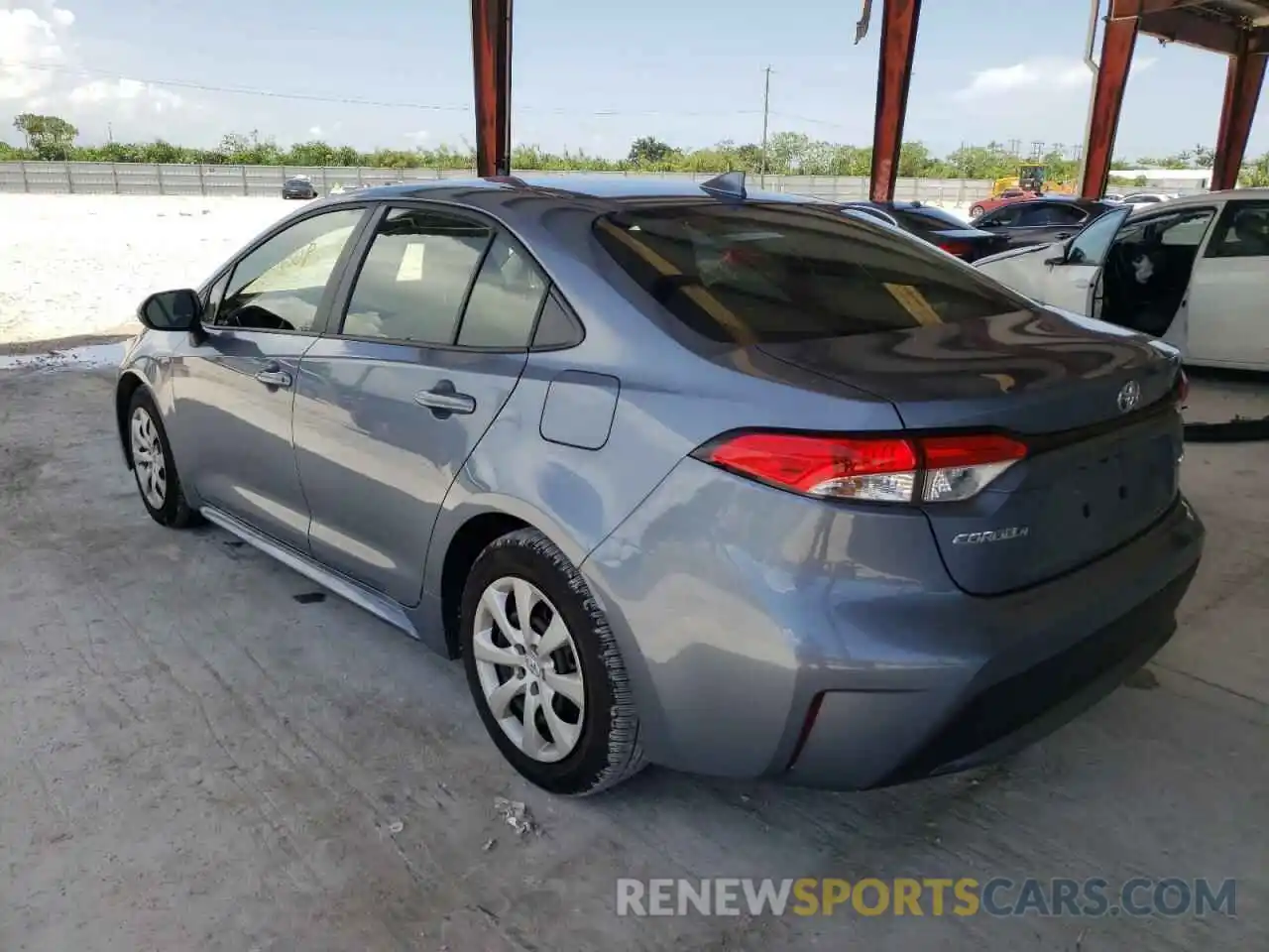 3 Photograph of a damaged car JTDEPMAE3NJ214176 TOYOTA COROLLA 2022