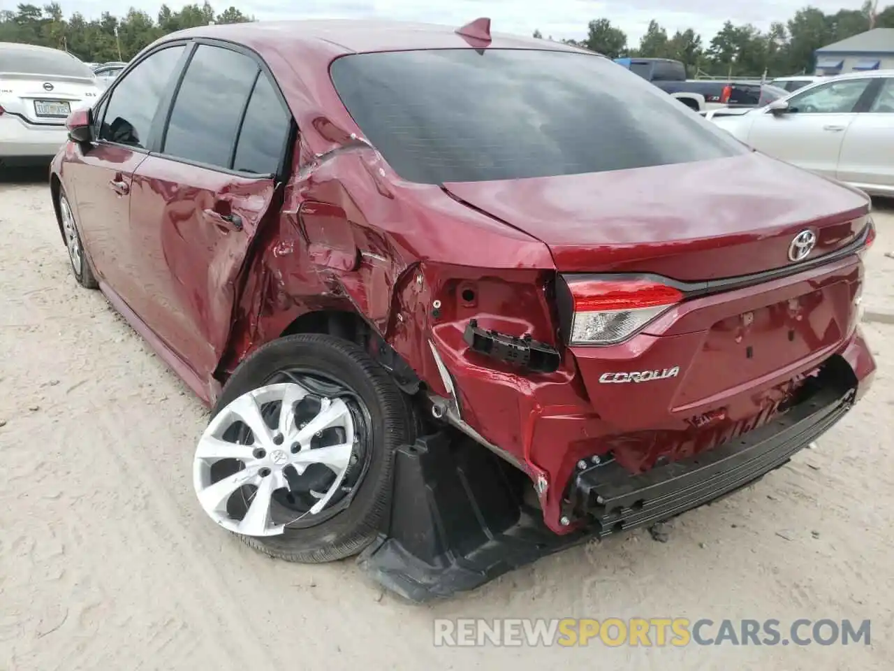 3 Photograph of a damaged car JTDEPMAE3NJ216719 TOYOTA COROLLA 2022