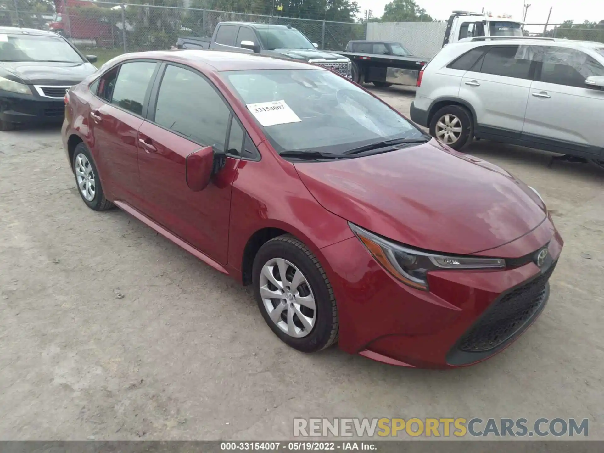 1 Photograph of a damaged car JTDEPMAE3NJ217062 TOYOTA COROLLA 2022