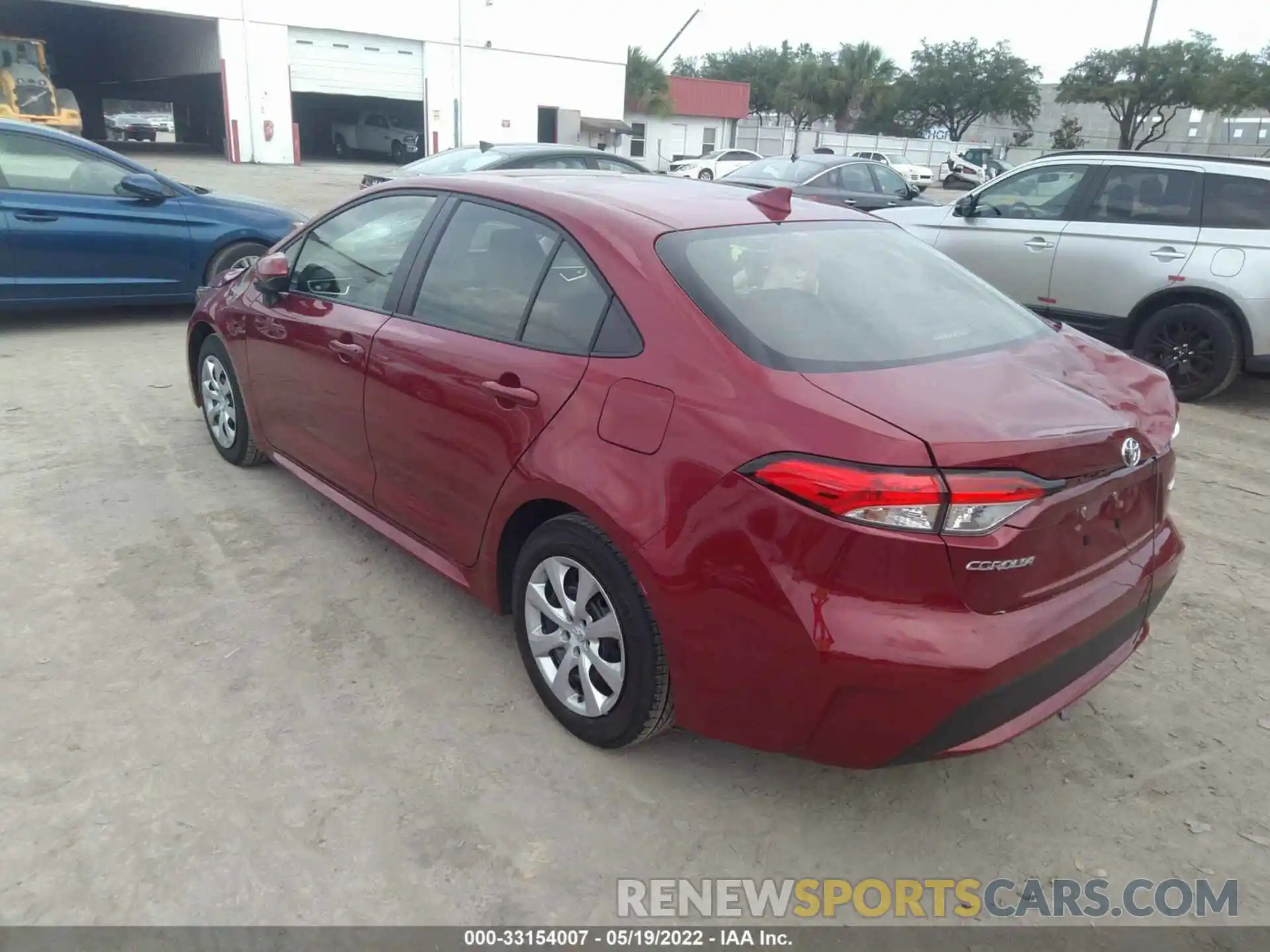 3 Photograph of a damaged car JTDEPMAE3NJ217062 TOYOTA COROLLA 2022