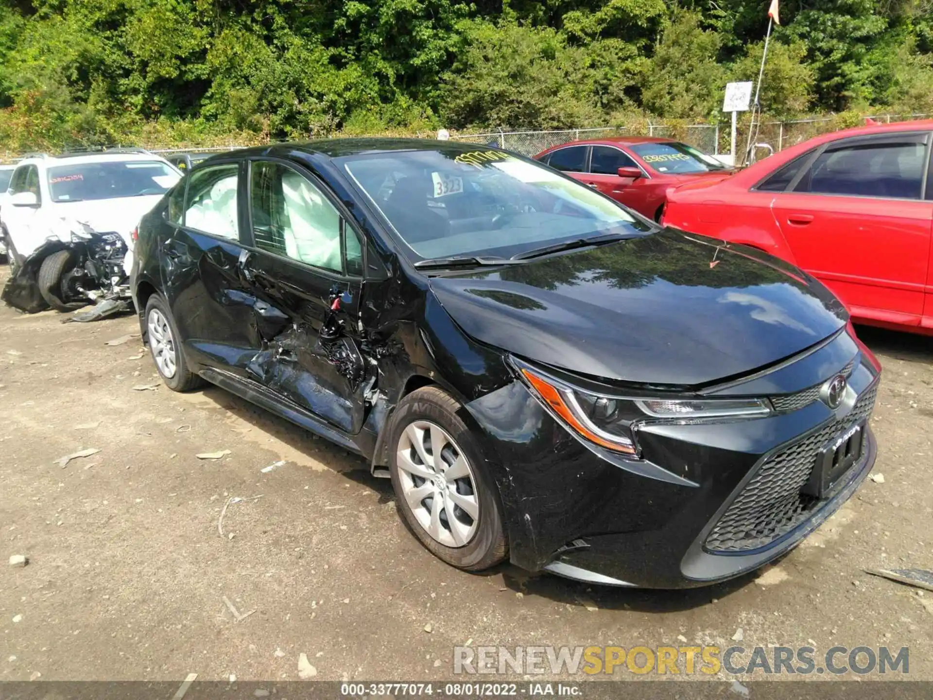 1 Photograph of a damaged car JTDEPMAE3NJ222553 TOYOTA COROLLA 2022