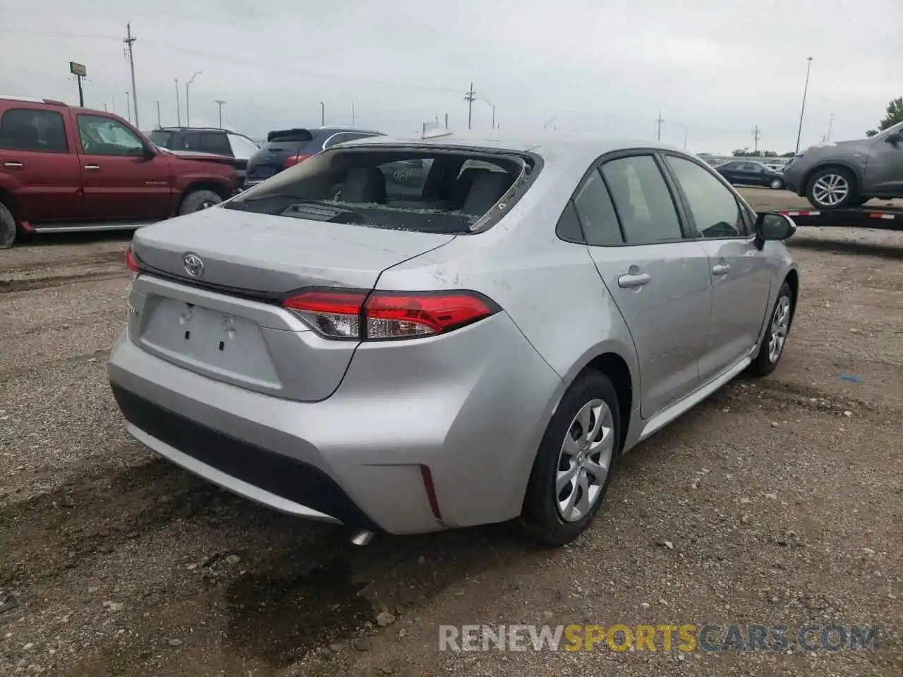 4 Photograph of a damaged car JTDEPMAE3NJ225033 TOYOTA COROLLA 2022