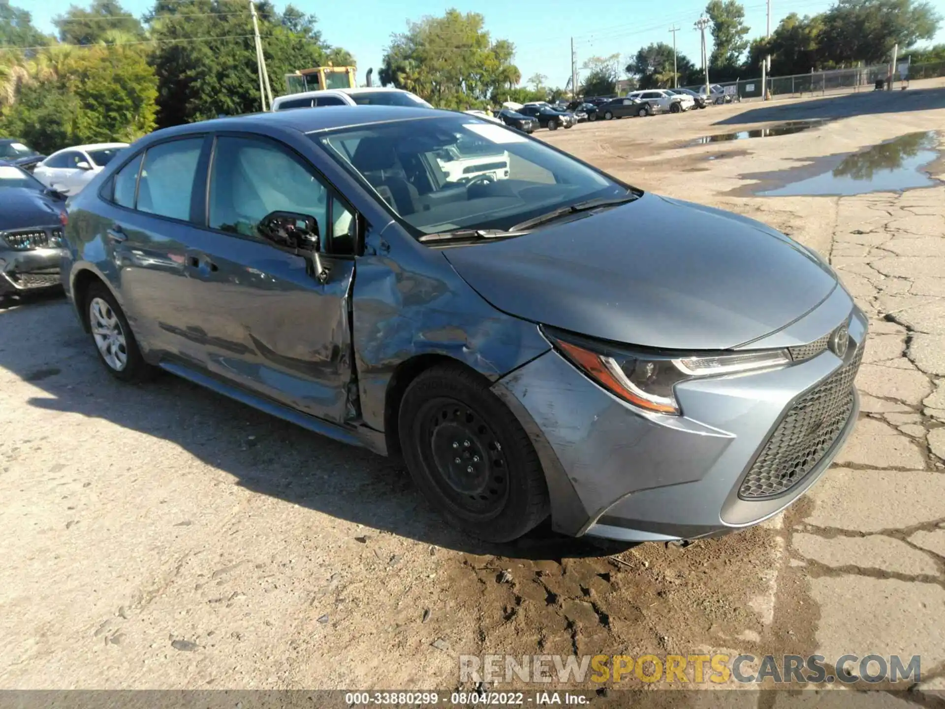 1 Photograph of a damaged car JTDEPMAE4N3003377 TOYOTA COROLLA 2022