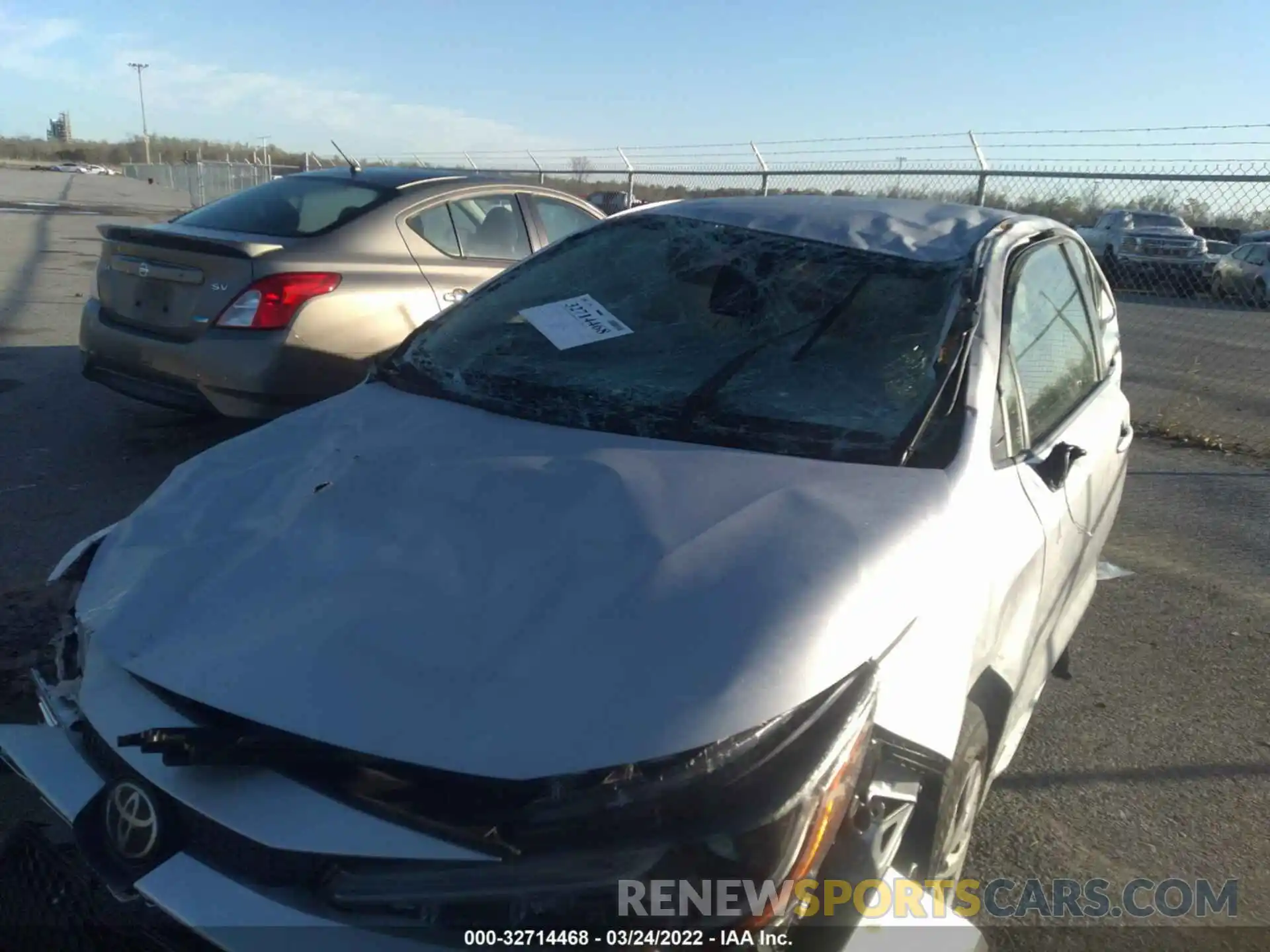 6 Photograph of a damaged car JTDEPMAE4N3005758 TOYOTA COROLLA 2022