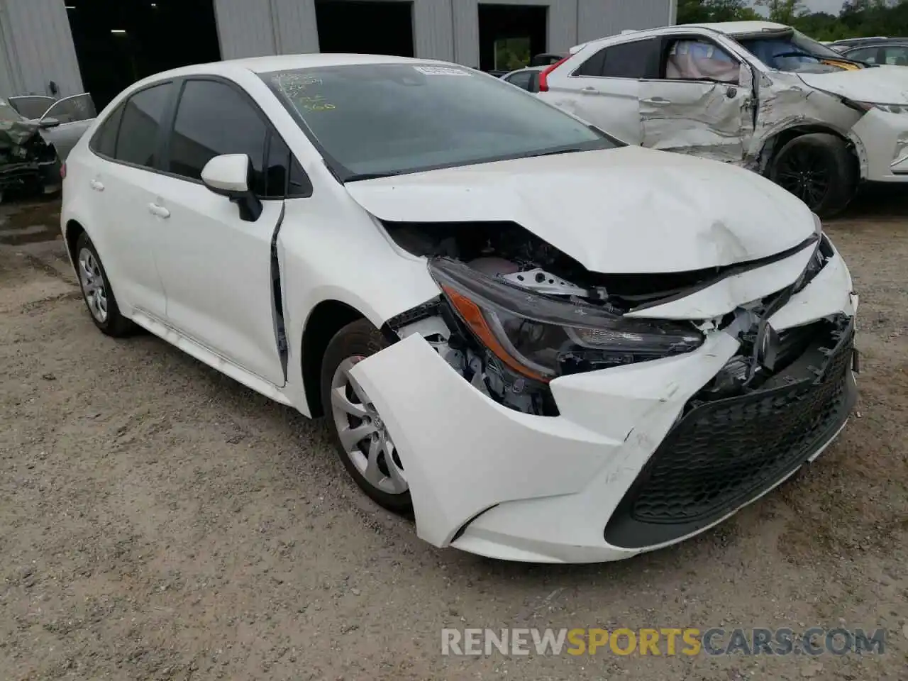 1 Photograph of a damaged car JTDEPMAE4N3006697 TOYOTA COROLLA 2022