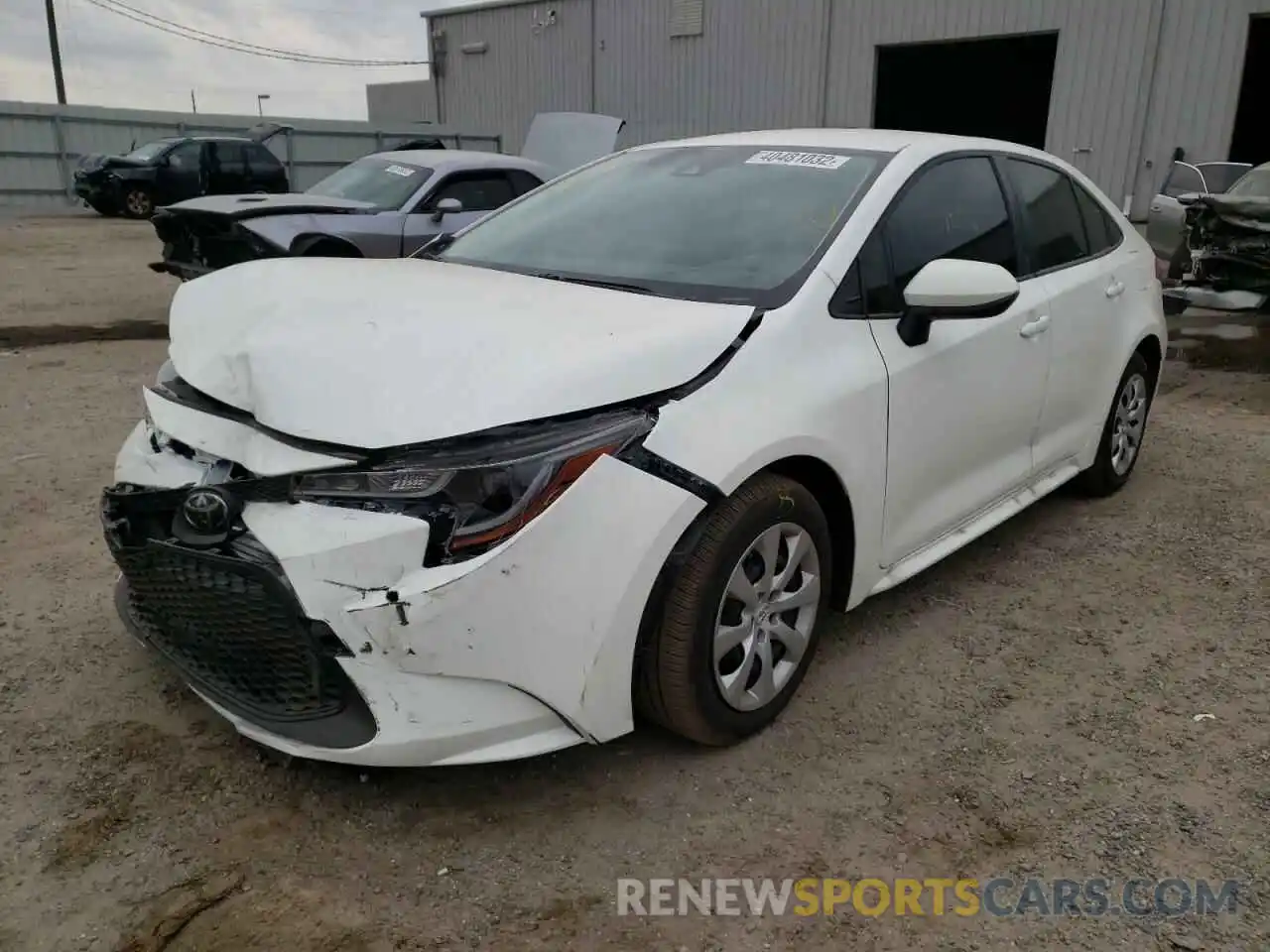 2 Photograph of a damaged car JTDEPMAE4N3006697 TOYOTA COROLLA 2022