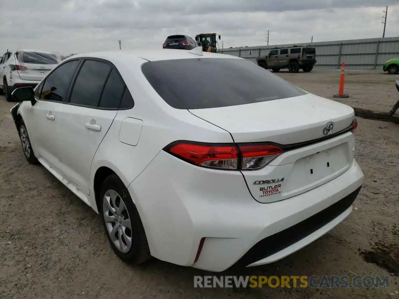 3 Photograph of a damaged car JTDEPMAE4N3006697 TOYOTA COROLLA 2022