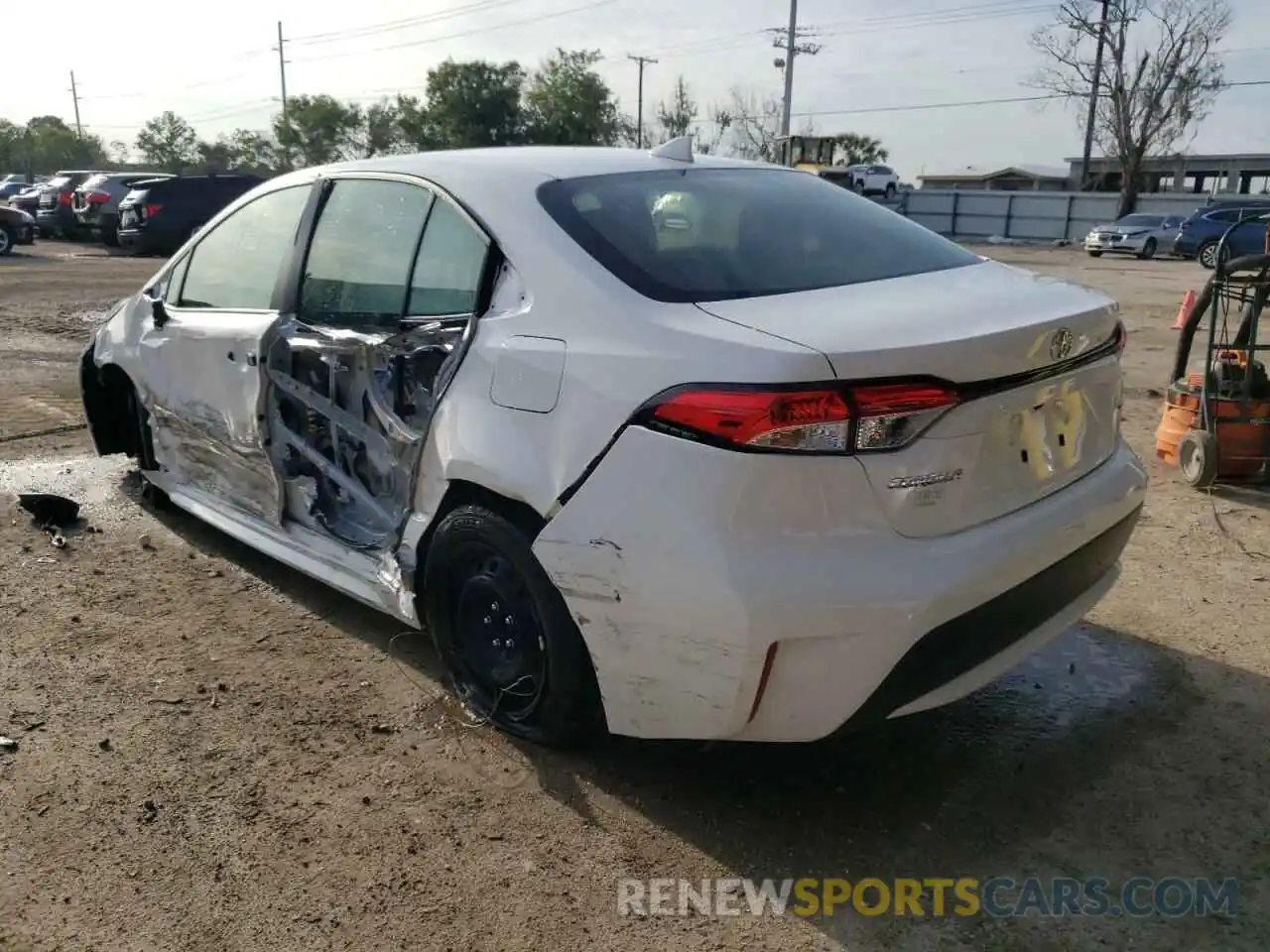 3 Photograph of a damaged car JTDEPMAE4N3008028 TOYOTA COROLLA 2022