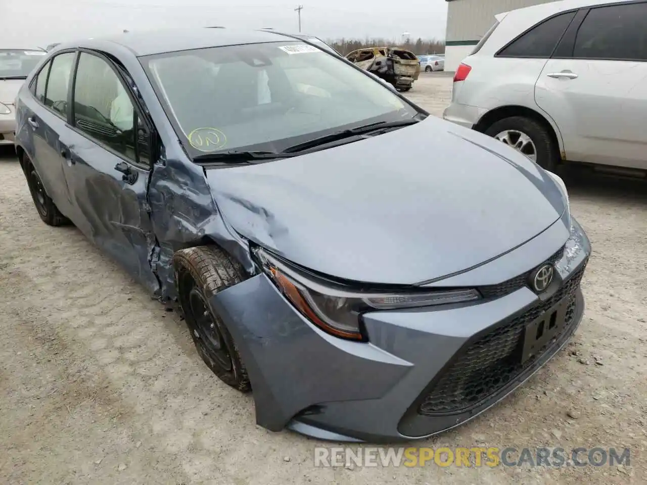 1 Photograph of a damaged car JTDEPMAE4N3009731 TOYOTA COROLLA 2022