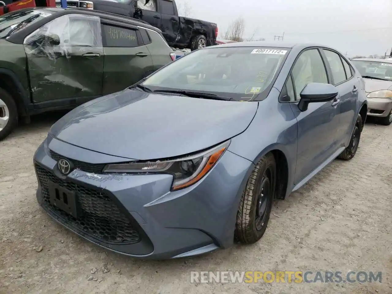 2 Photograph of a damaged car JTDEPMAE4N3009731 TOYOTA COROLLA 2022