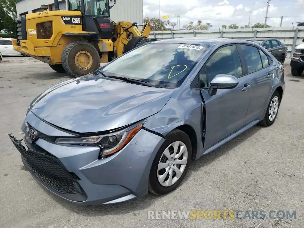 2 Photograph of a damaged car JTDEPMAE4N3015402 TOYOTA COROLLA 2022