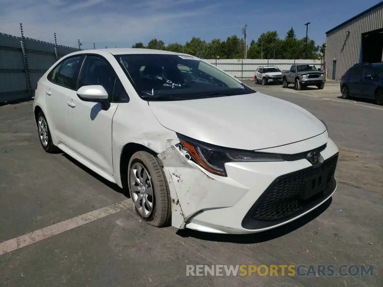 1 Photograph of a damaged car JTDEPMAE4N3020101 TOYOTA COROLLA 2022